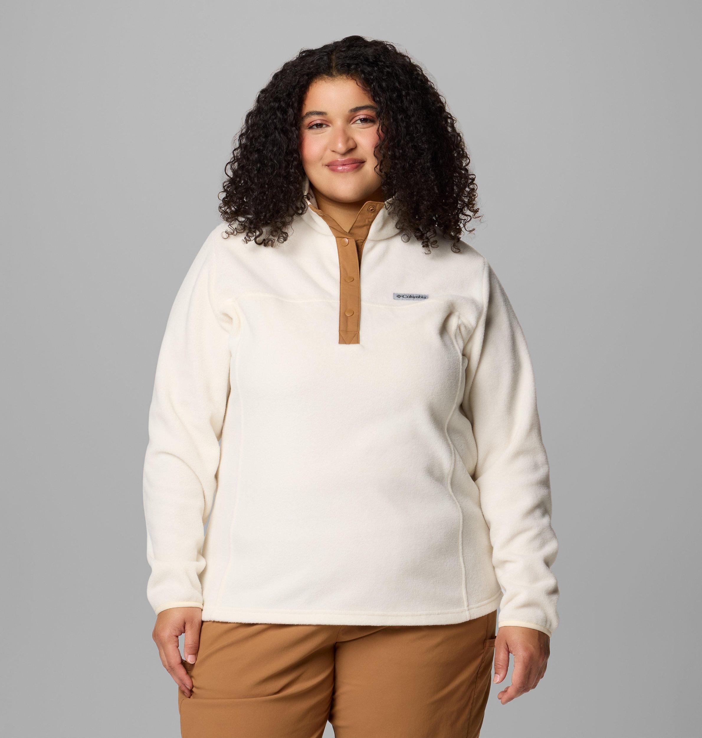 Columbia Womens Benton Springs Half Snap Pullover Fleece II - Plus Size- Product Image