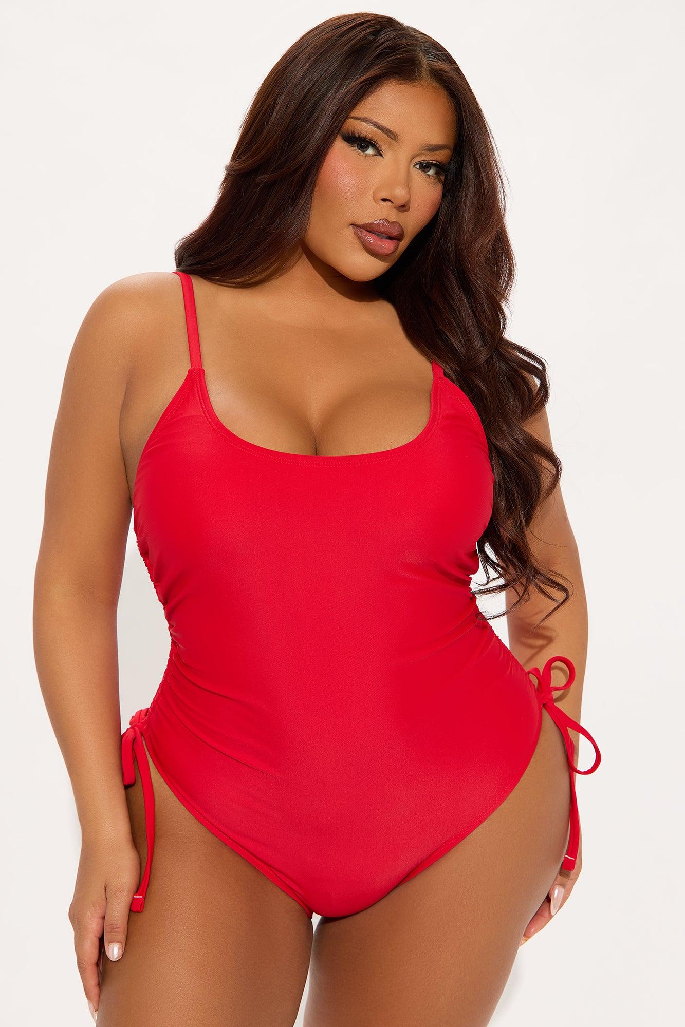 By The Pier 1 Piece Swimsuit - Red Product Image