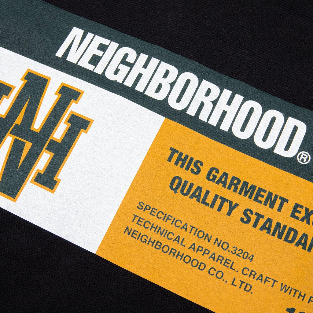 NH L/S Tee 8 - Black/Green Male Product Image