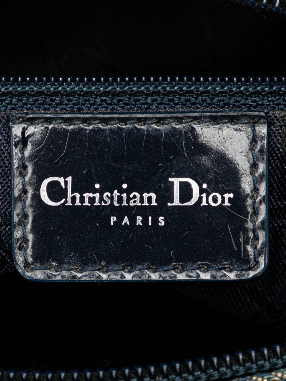 2001 Medium Denim Cannage Lady Dior satchel Product Image