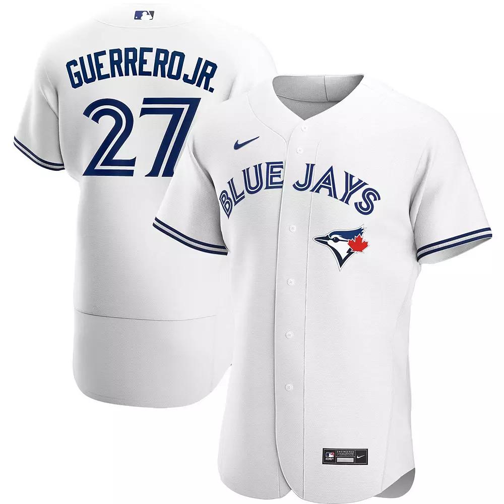 Men's Nike Vladimir Guerrero Jr. White Toronto Blue Jays Home Authentic Player Jersey, Size: 44, Jay White Product Image