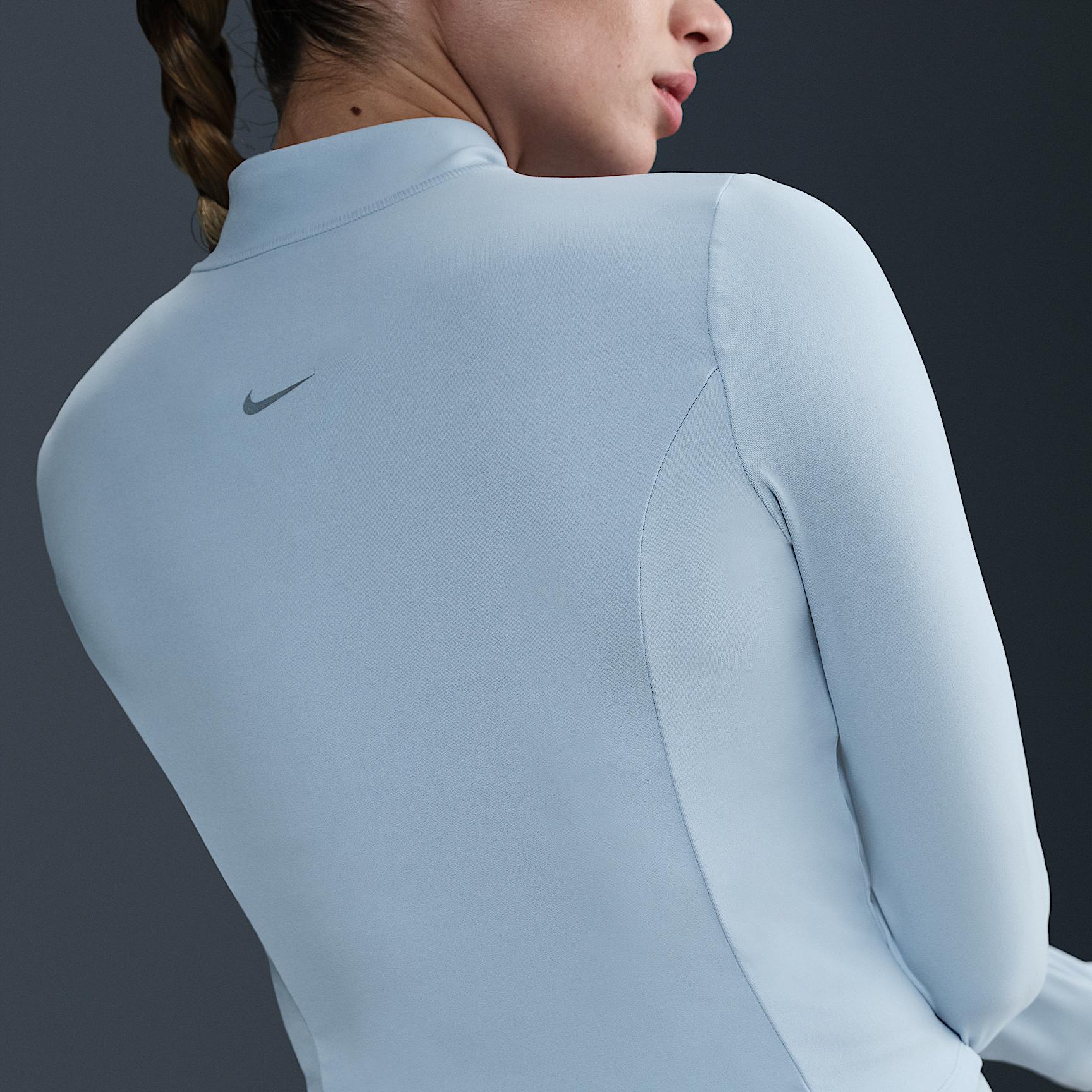 Nike Women's Zenvy Dri-FIT Full-Zip Long-Sleeve Top Product Image