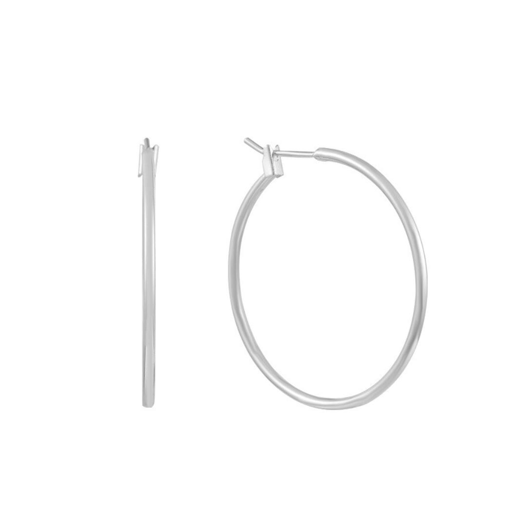 Thin Evryday Hoop Earrings Product Image