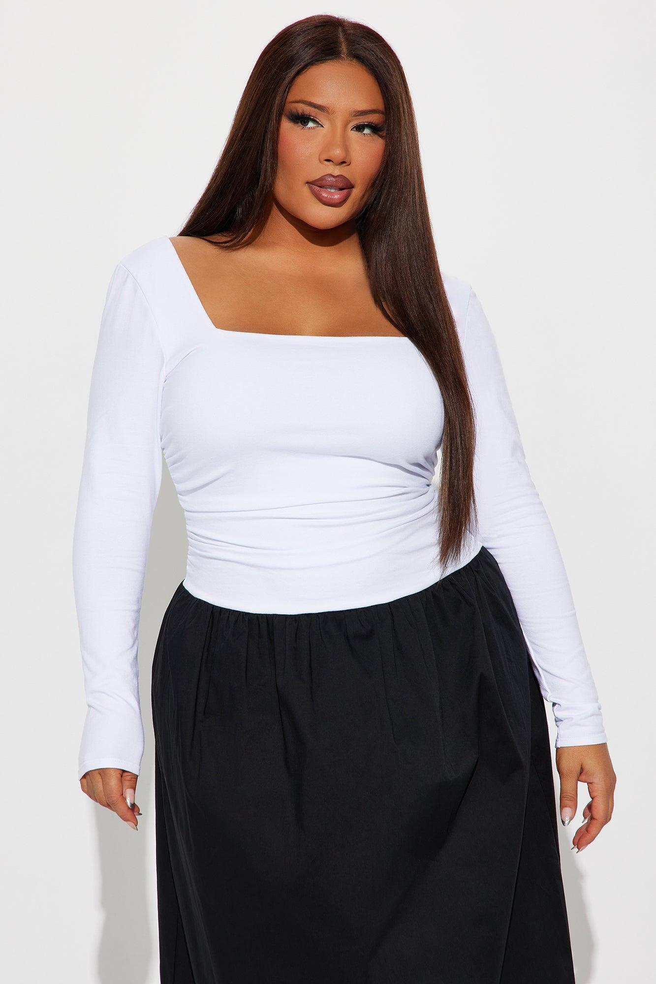 Jazmine Drop Waist Maxi Dress - Black/White Product Image