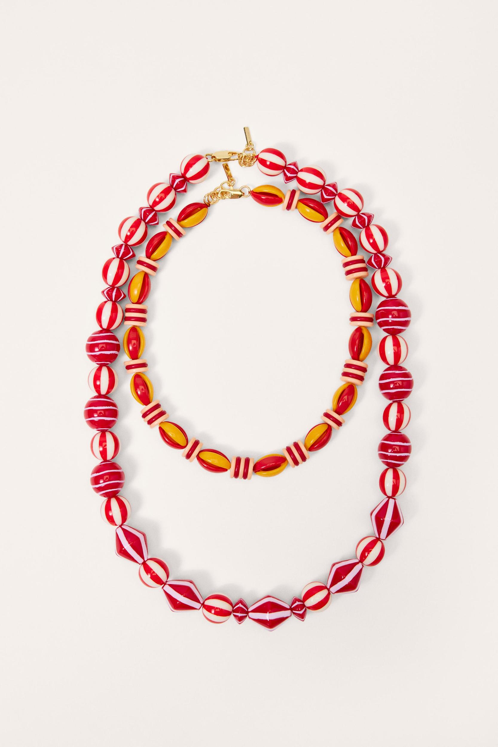 LIMITED EDITION 2-PACK OF STRIPED NECKLACES Product Image