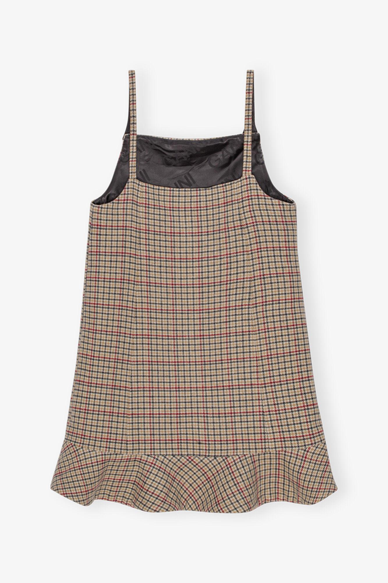 Check Mini Dress Product Image