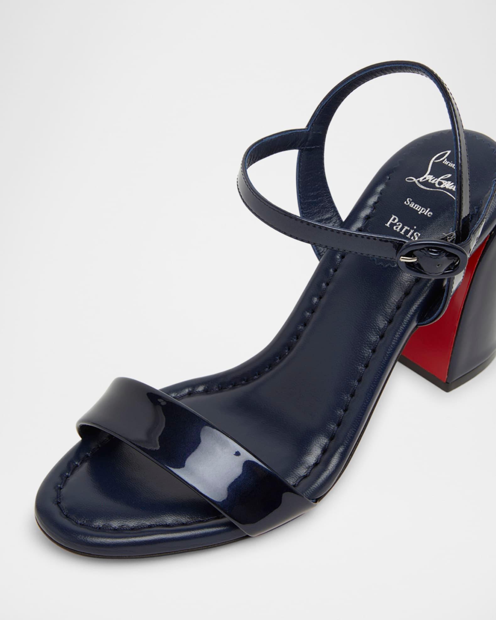 Miss Jane Red Sole Ankle-Strap Sandals Product Image