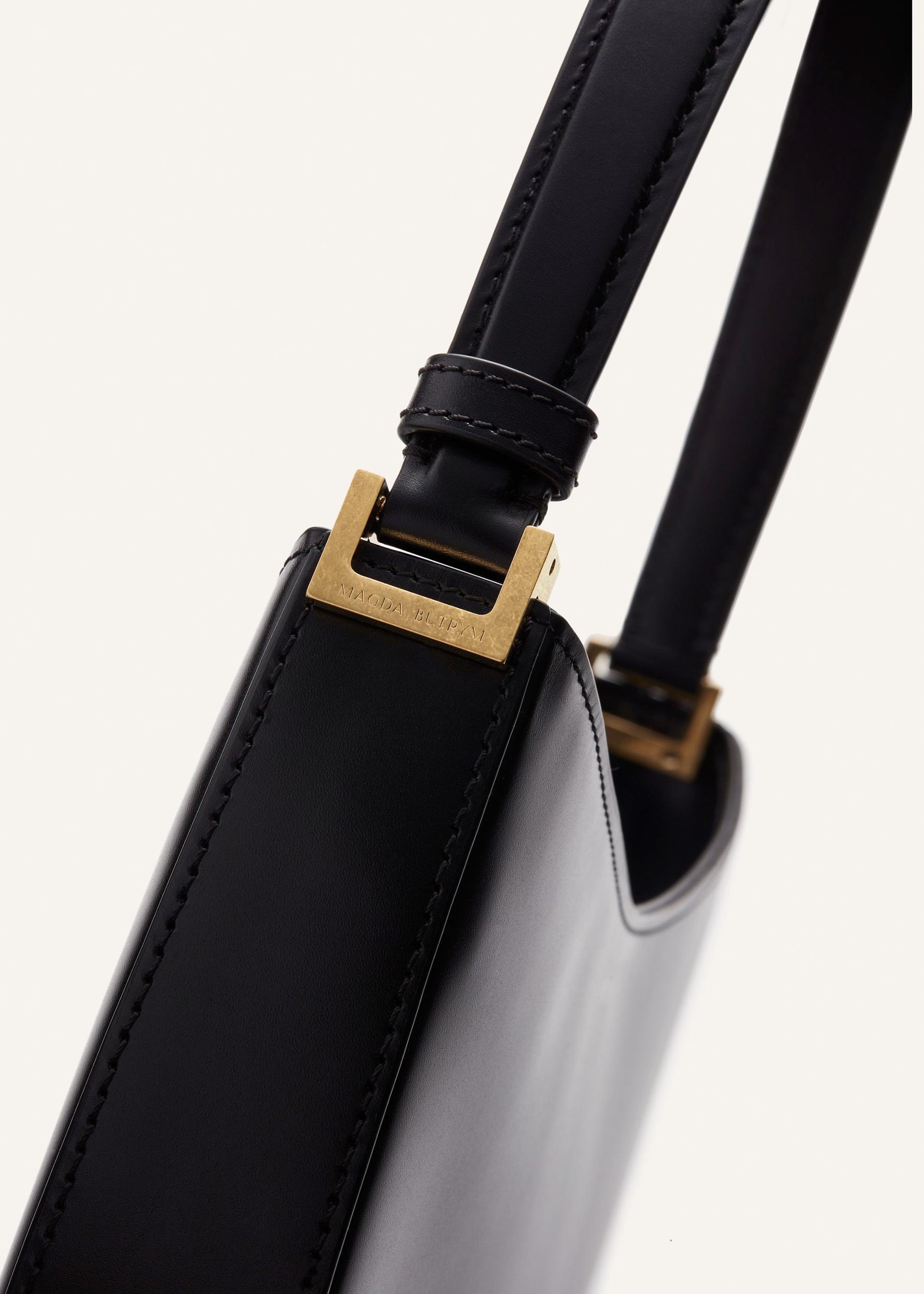 Medium Vesna Black Leather Product Image