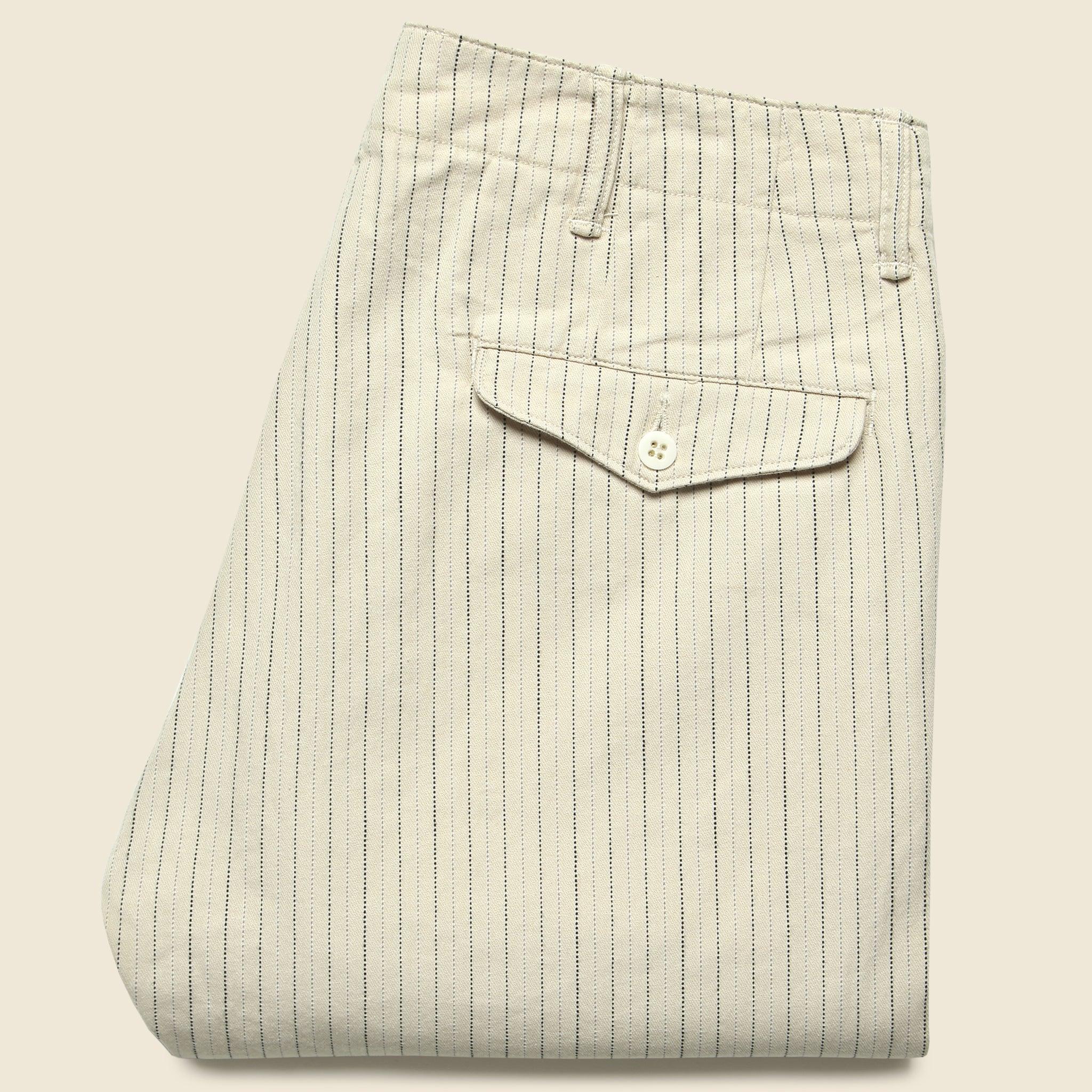 Officer Chino - Cream Multi Stripe Product Image