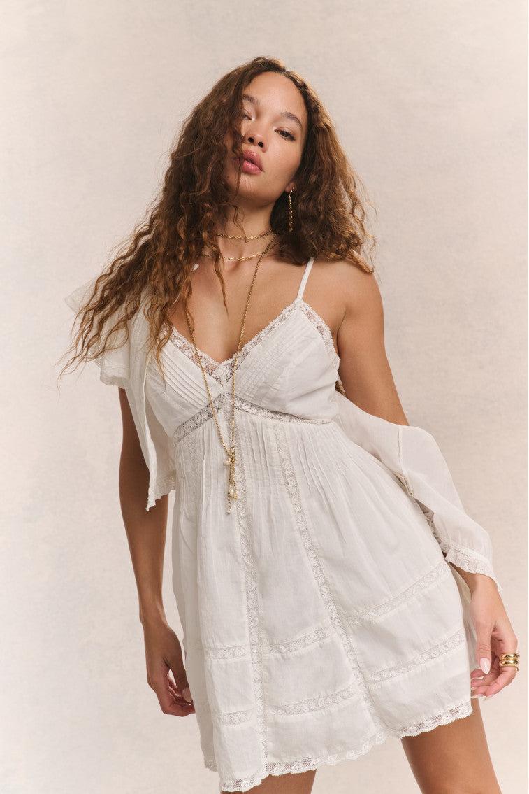 Docila Heritage Cotton Mini Dress Product Image