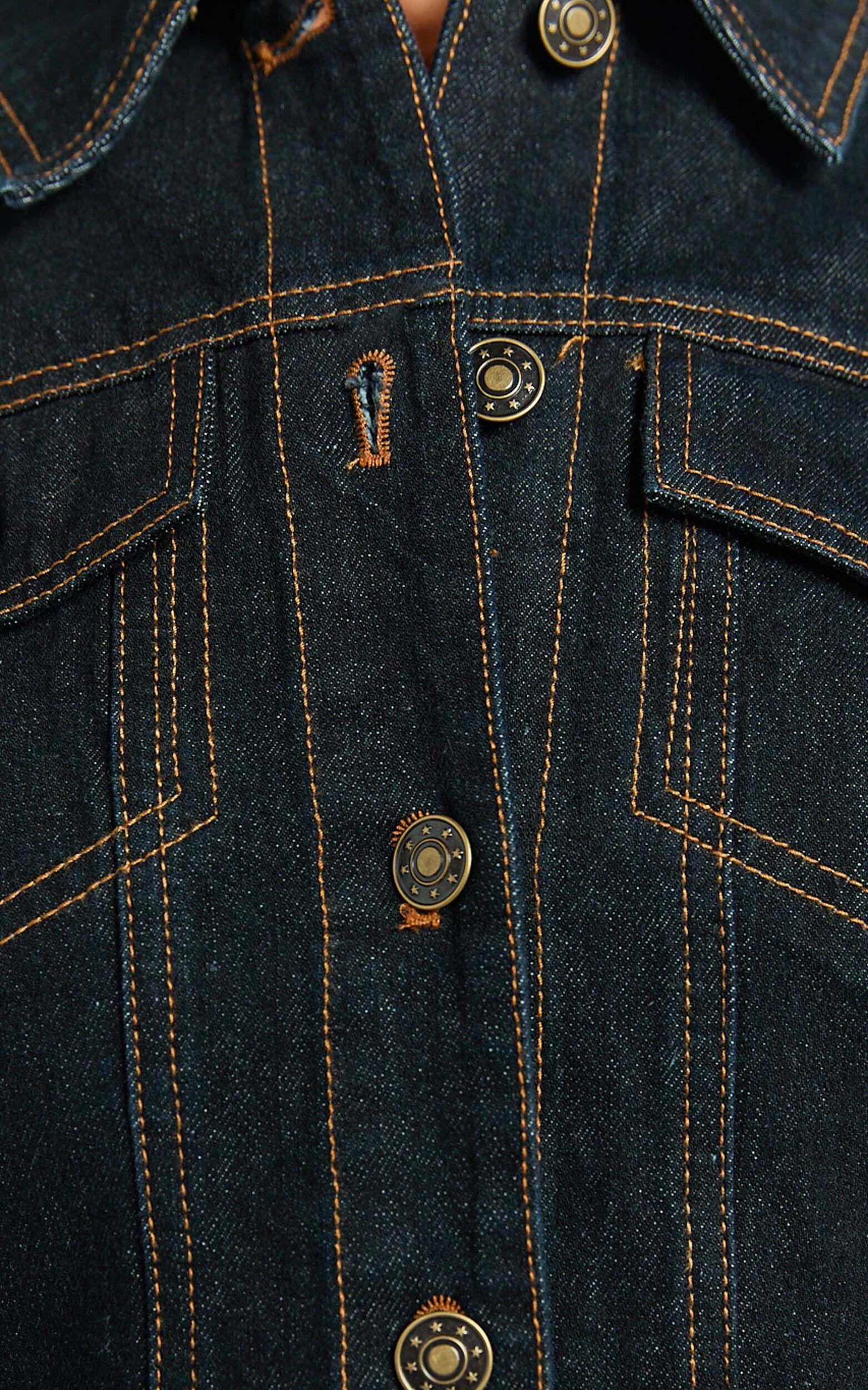 Lioness - Rider Denim Jacket in Dark Denim Product Image