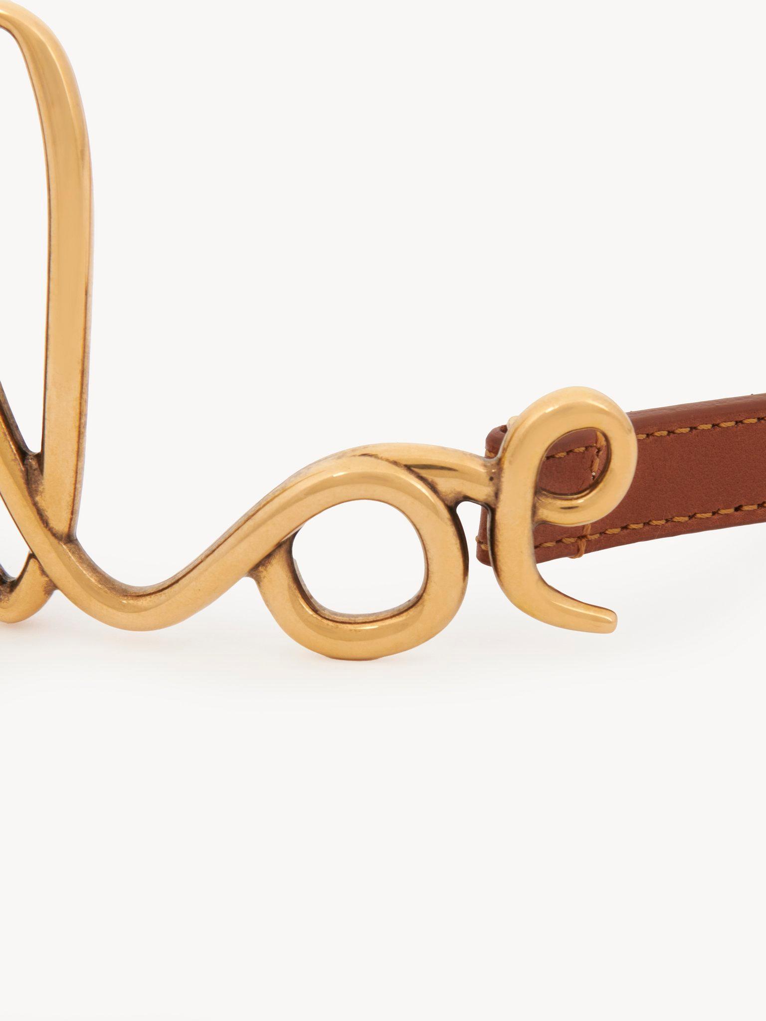 The Chloé Iconic small belt Product Image