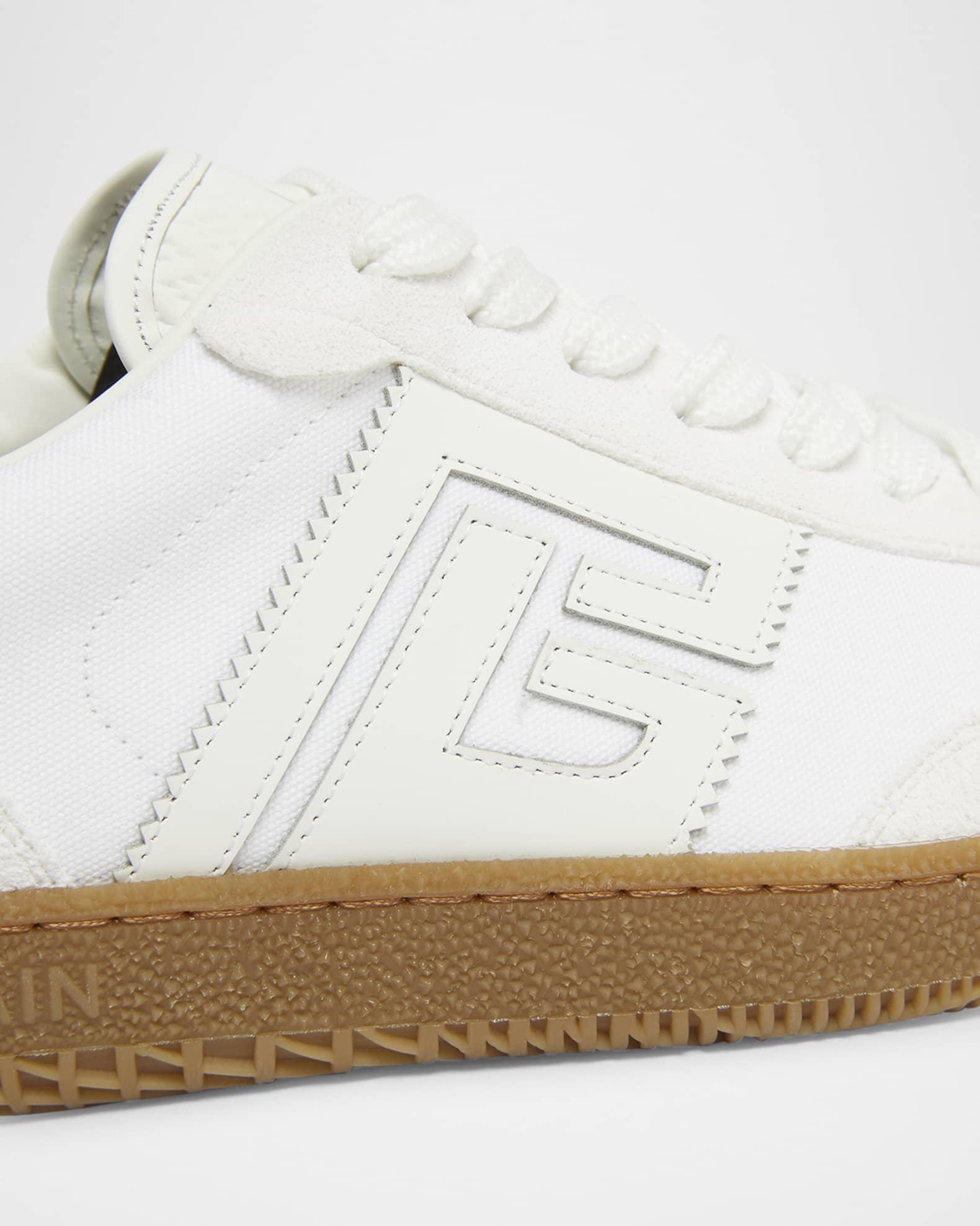 Swan Calf Suede Low-Top Sneakers Product Image