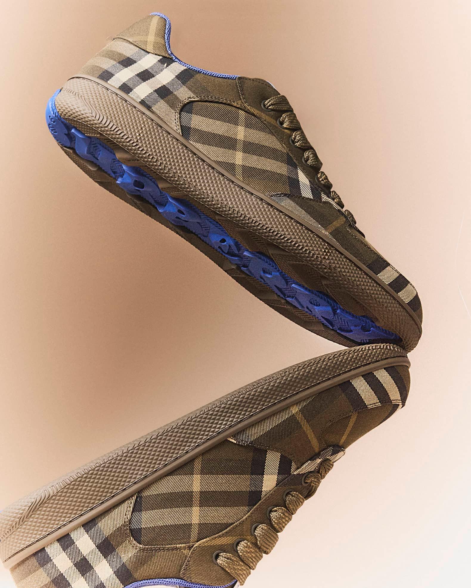 Men's Terrace Check Low-Top Sneakers Product Image