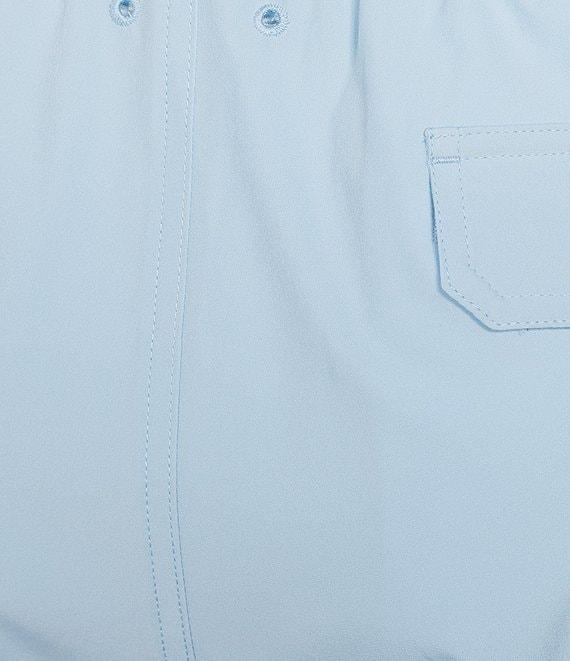 Cremieux Solid 6#double; Inseam Swim Trunks Product Image