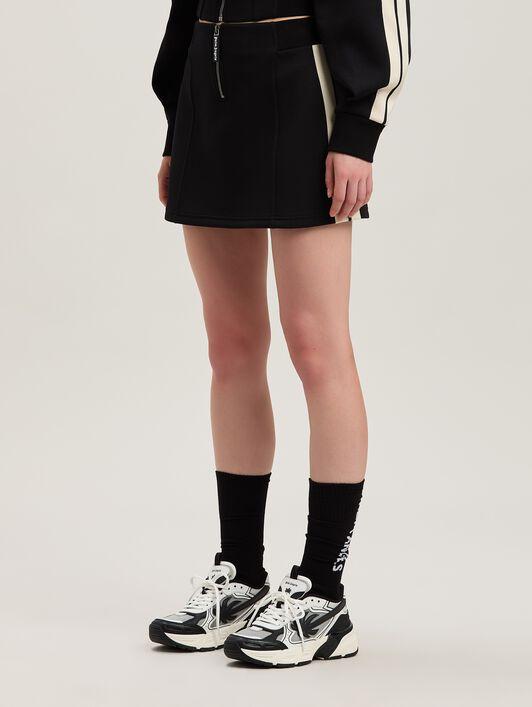 Neoprene mini track Skirt Product Image