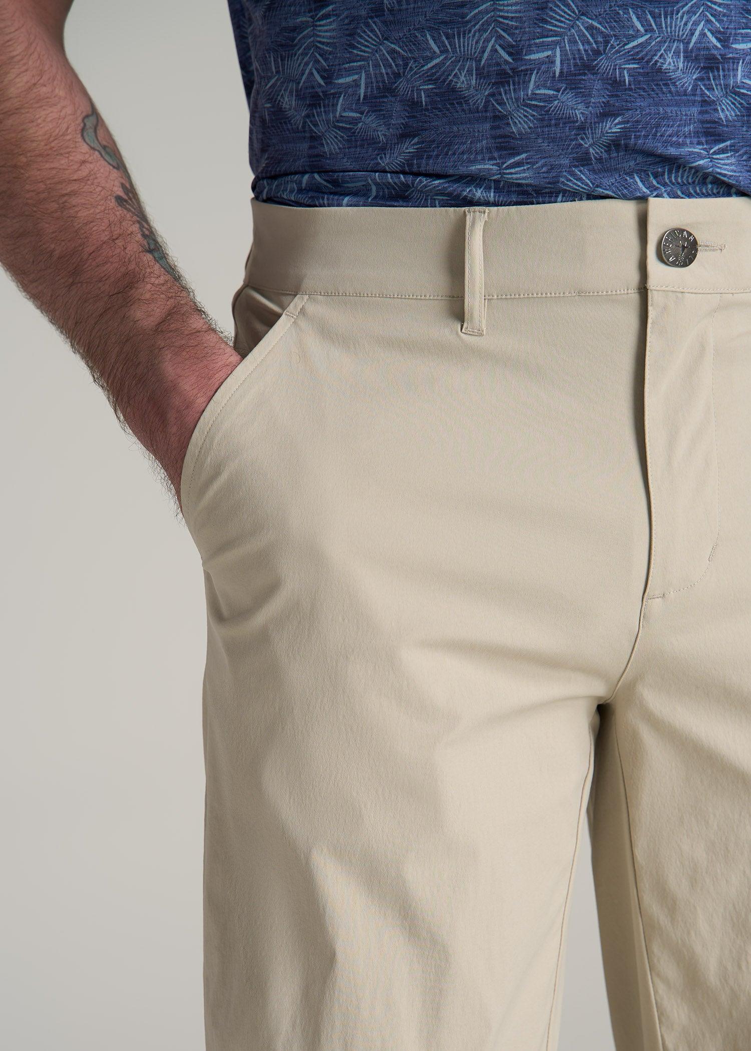 Traveler Joggers for Tall Men in Stone Male Product Image