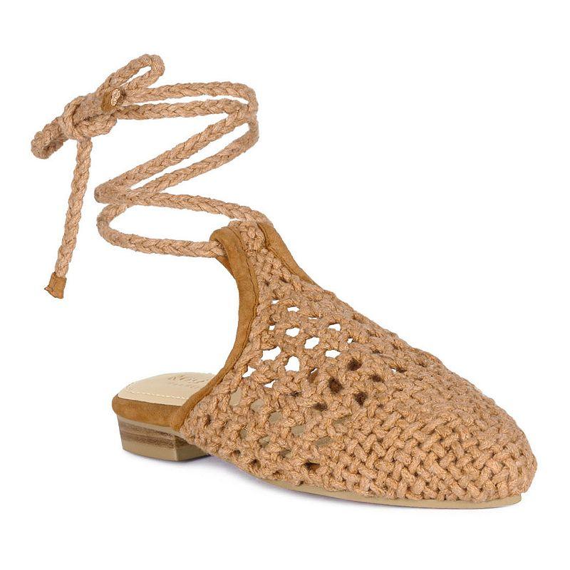 Rag & Co Bartsi Women's Tie-Up Mules,  Product Image