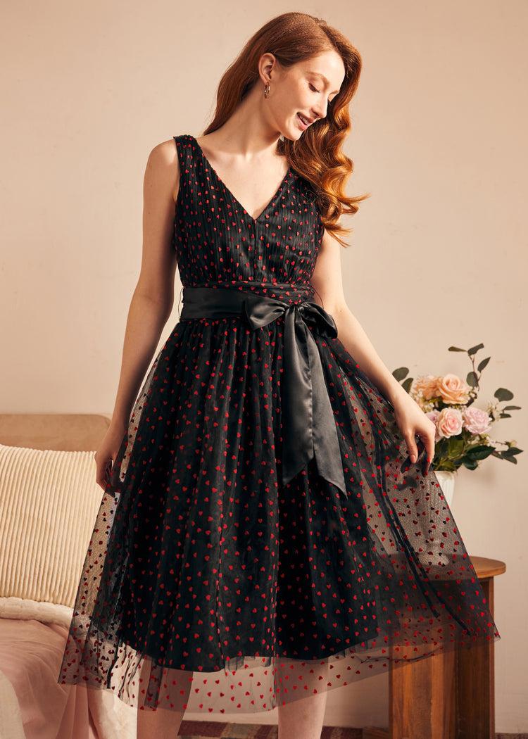 Memory Lane Fit & Flare Dress Product Image