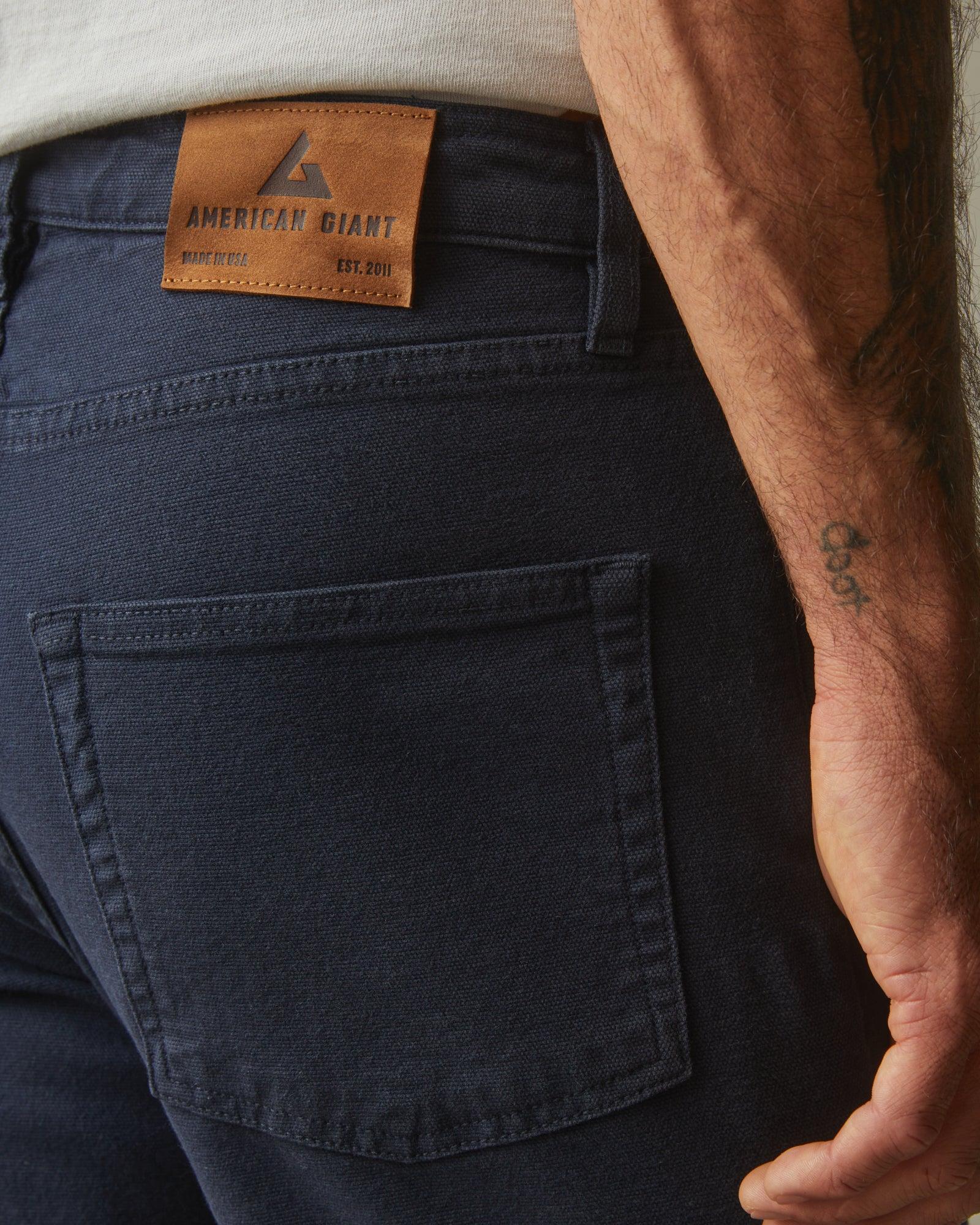 Men's Roughneck Pant Straight - Dress Navy Product Image