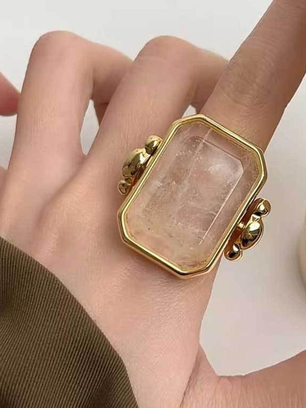 Geometric Split-Joint Rings Accessories Product Image