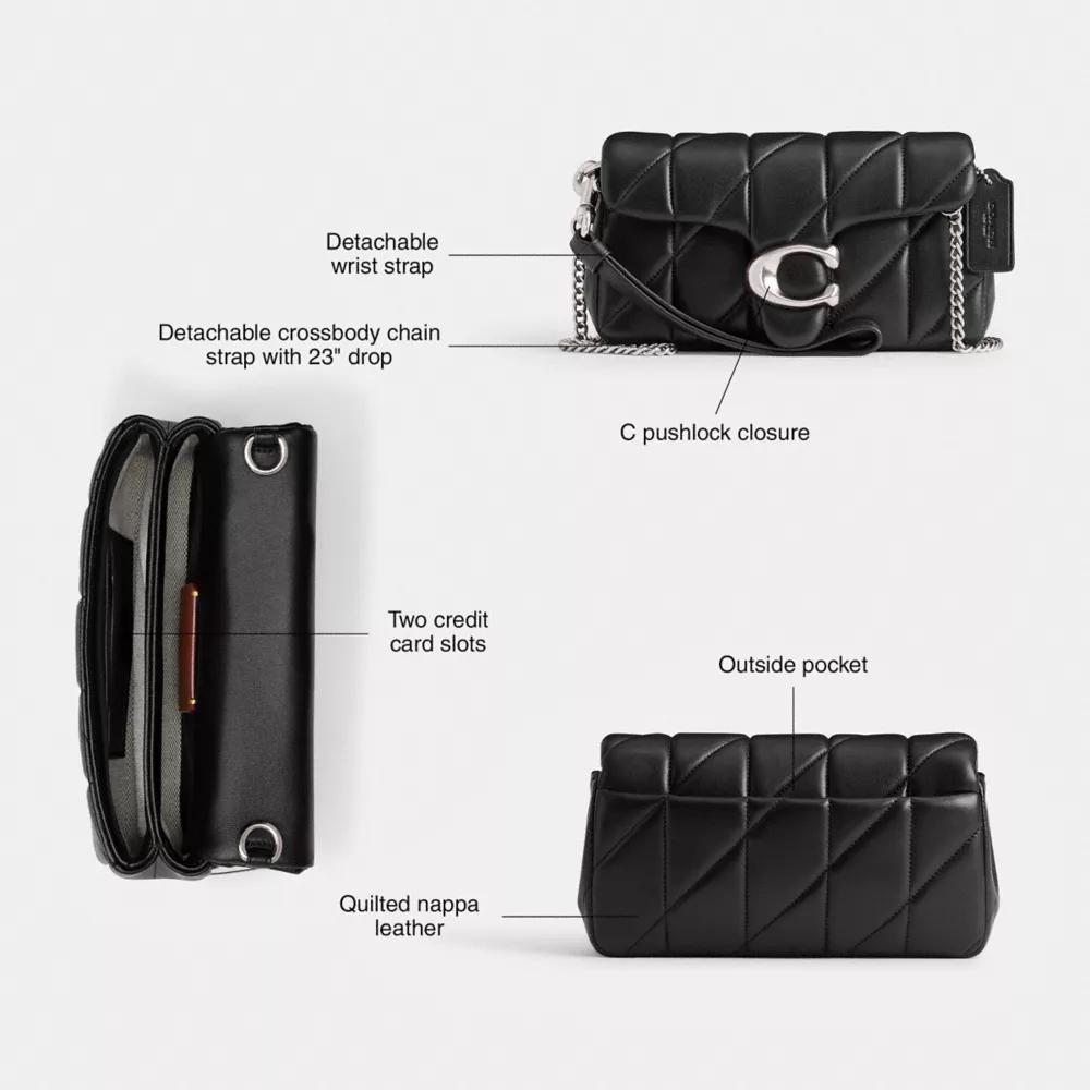 Tabby Crossbody Wristlet With Pillow Quilting Product Image