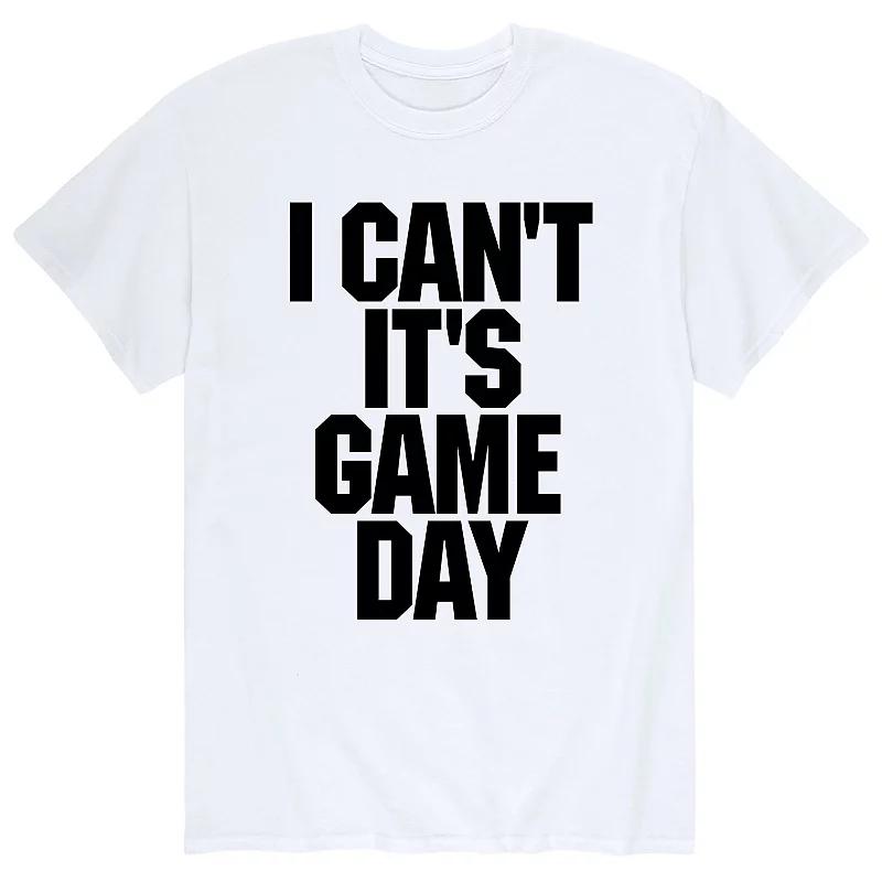 Men's I Can't It's Gameday Tee,  Product Image