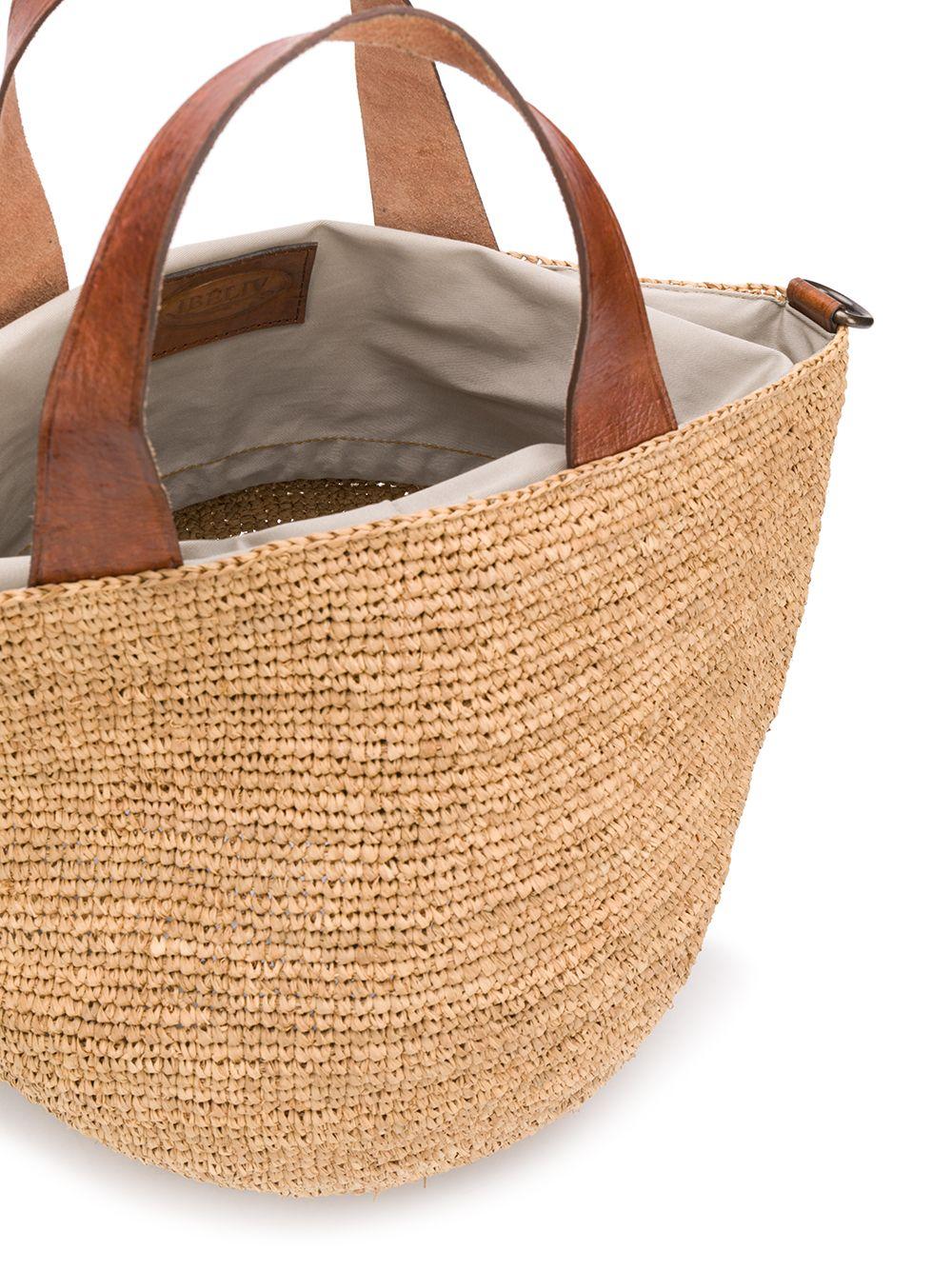 woven top-handle tote Product Image