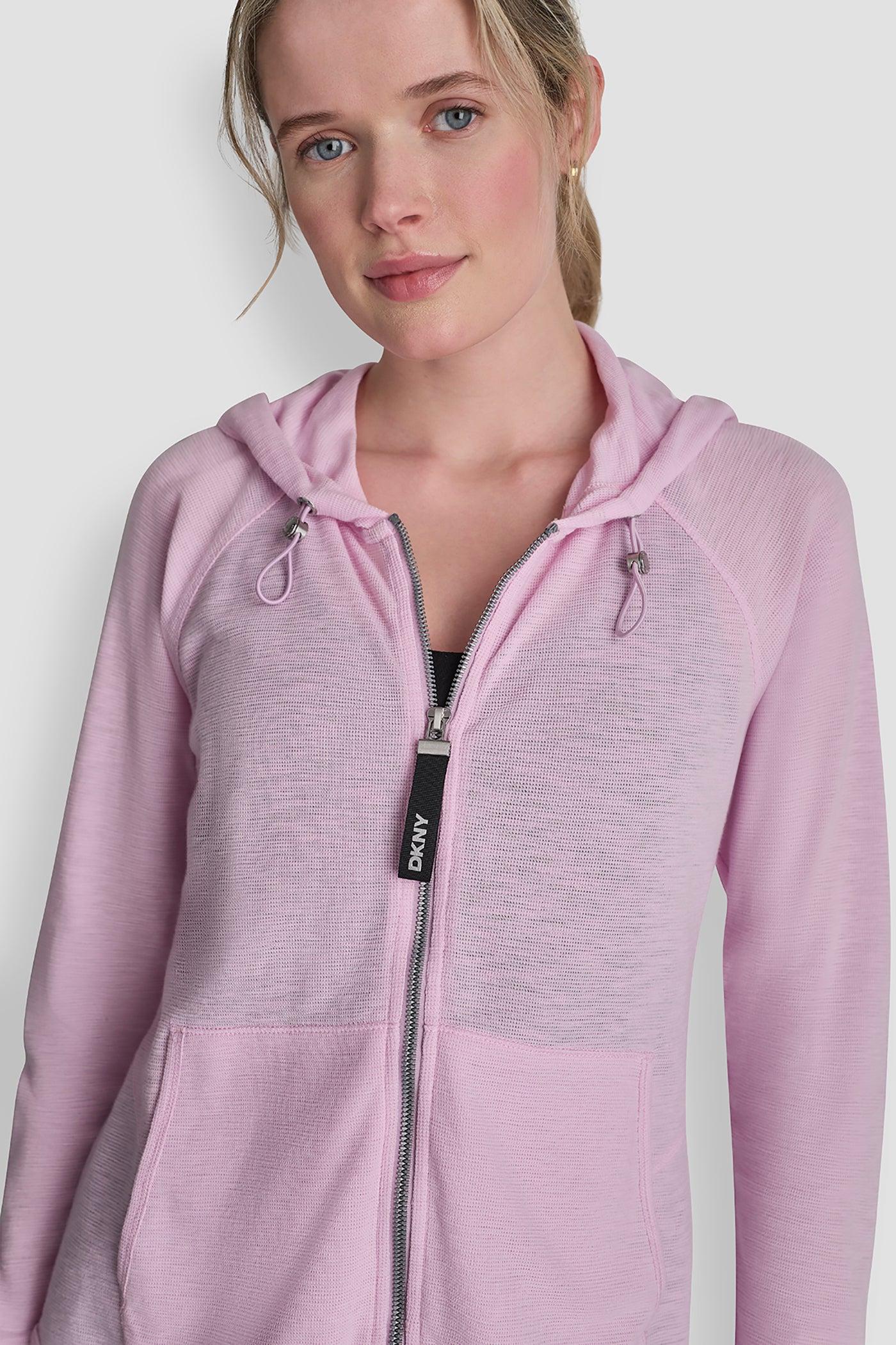 MINI WAFFLE FULL-ZIP HOODIE Product Image