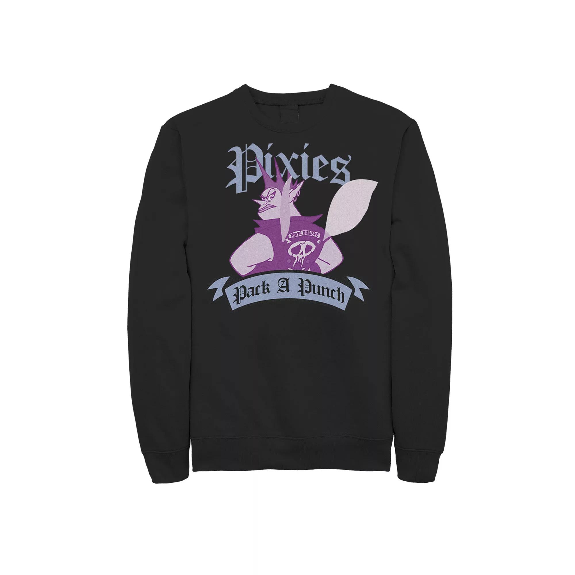 Disney / Pixar's Onward Men's Pixies Pack A Punch Sweatshirt, Size: XXL, Black Product Image