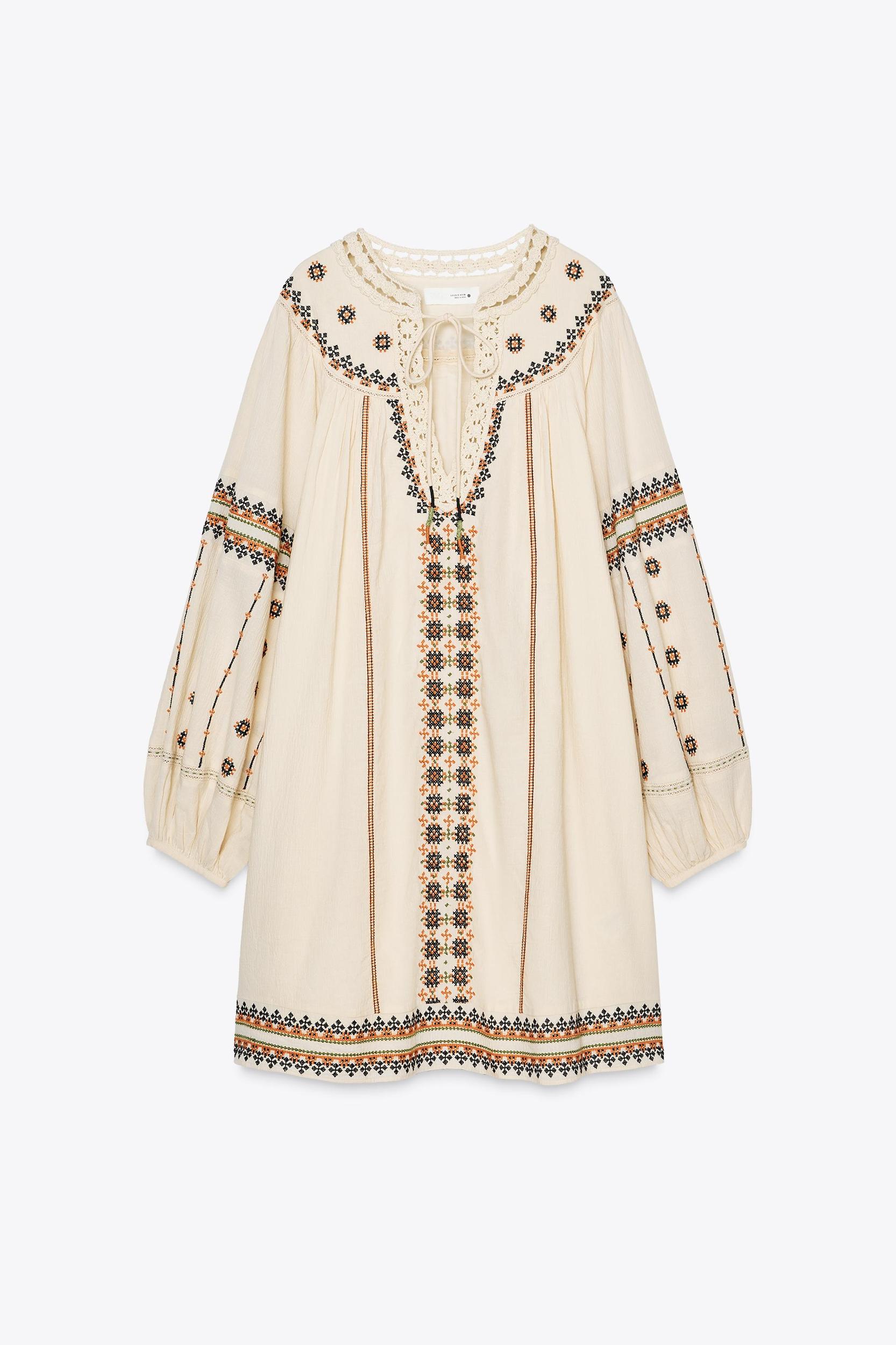 EMBROIDERED DRESS ZW COLLECTION Product Image