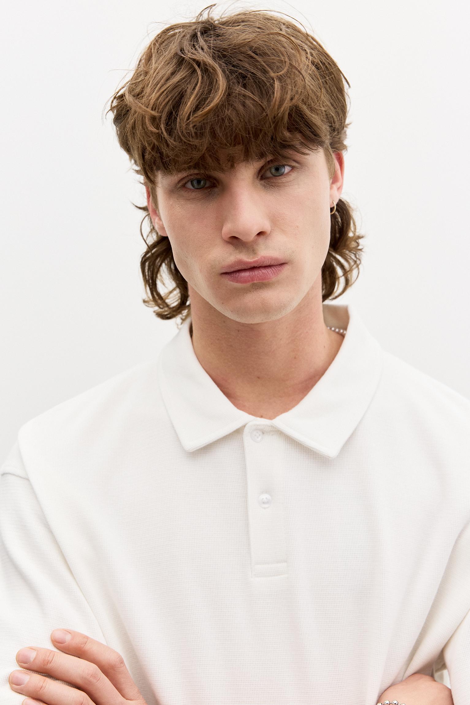 Short sleeve polo shirt Product Image