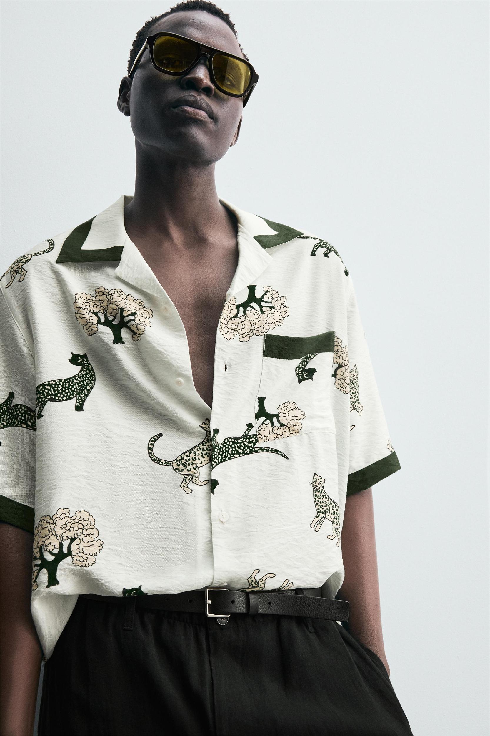 ANIMAL PRINT SHIRT Product Image