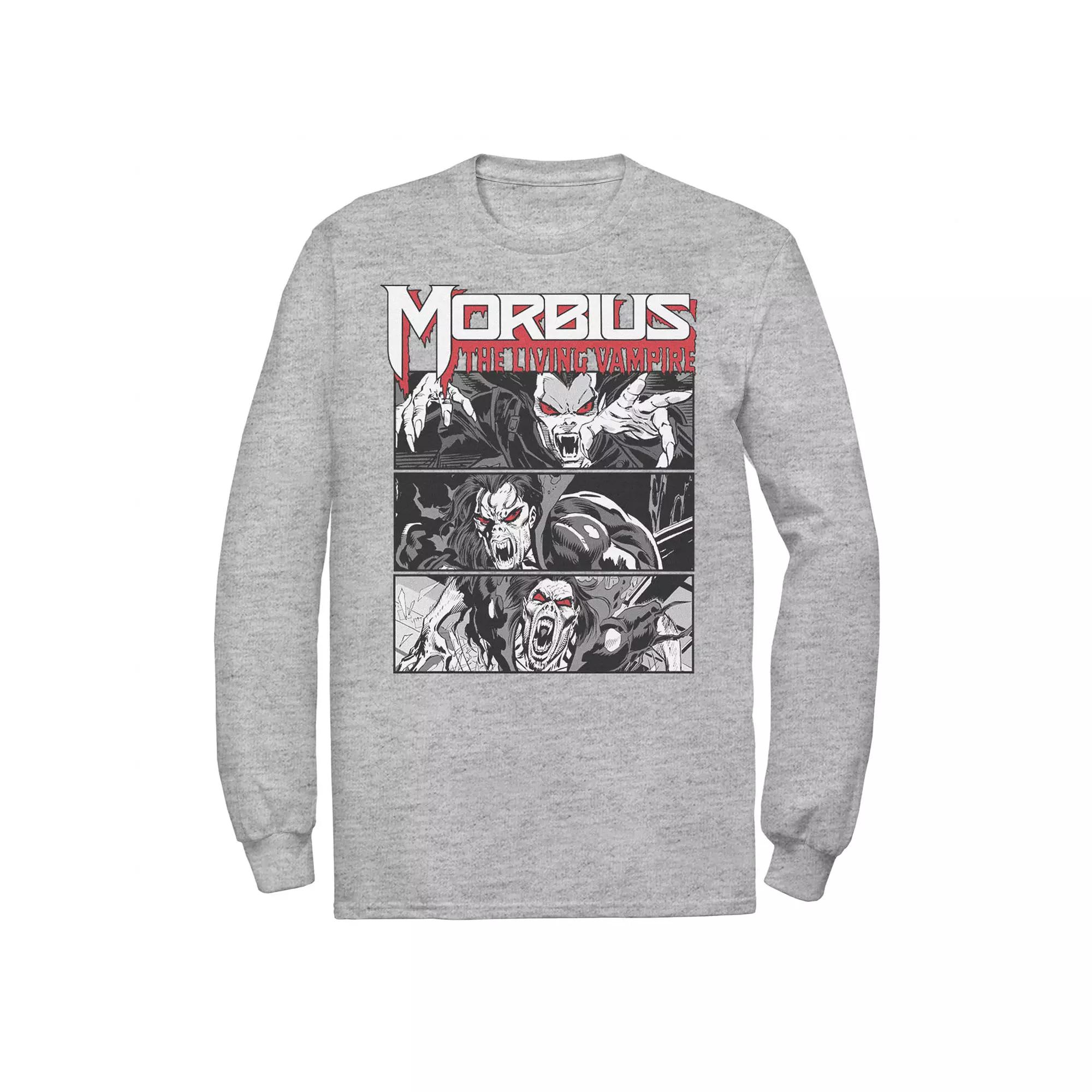 Men's Marvel Morbius The Living Vampire Comic Pane Tee,  Product Image