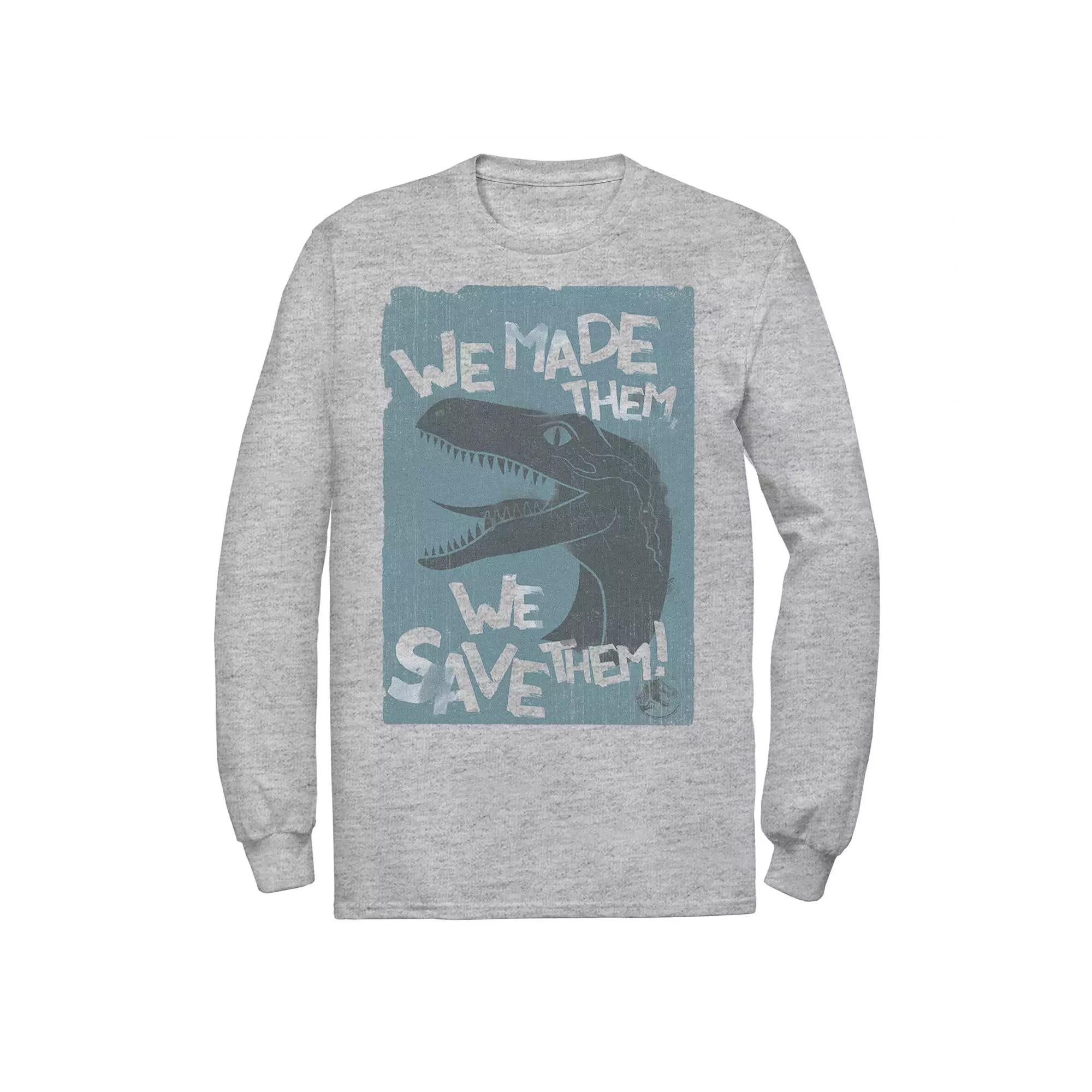 Men's Jurassic World 2 "We Made Them, We Save Them!" Tee,  Product Image