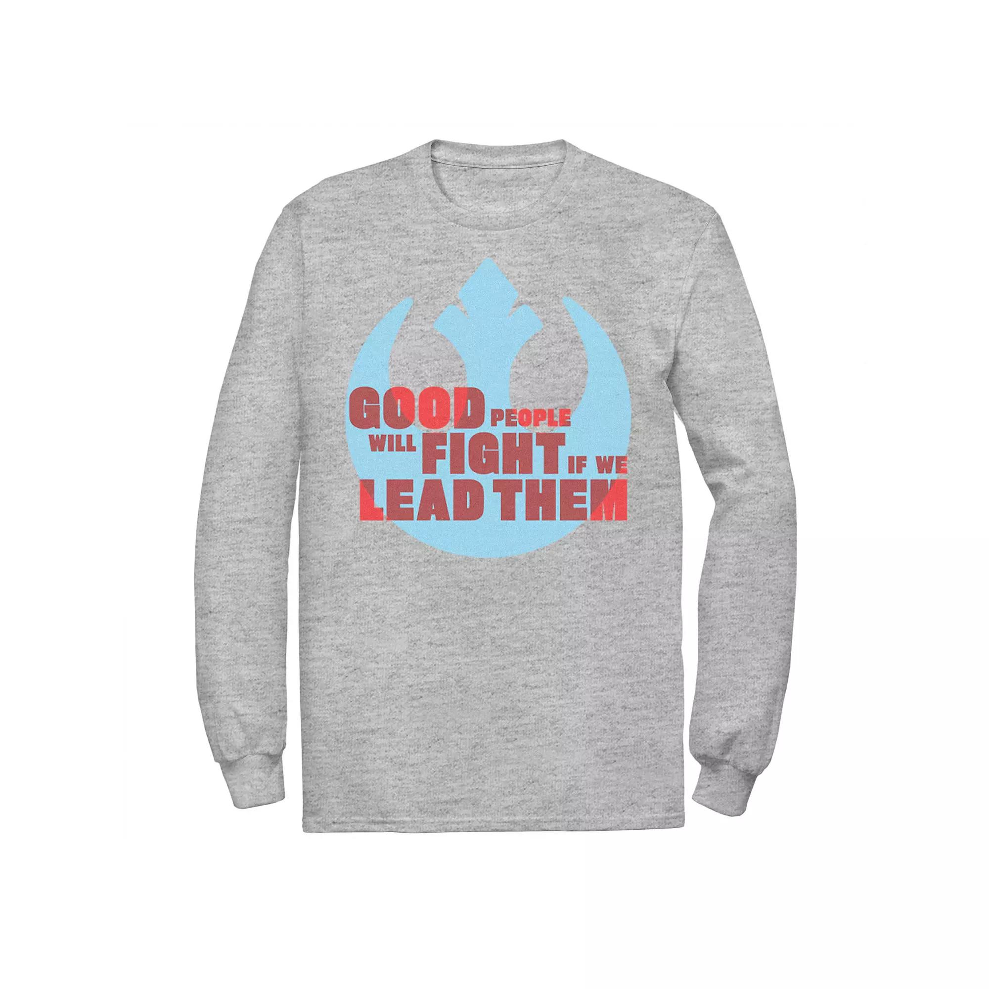 Men's Star Wars: The Rise Of Skywalker Good People Fight Rebel Tee,  Product Image