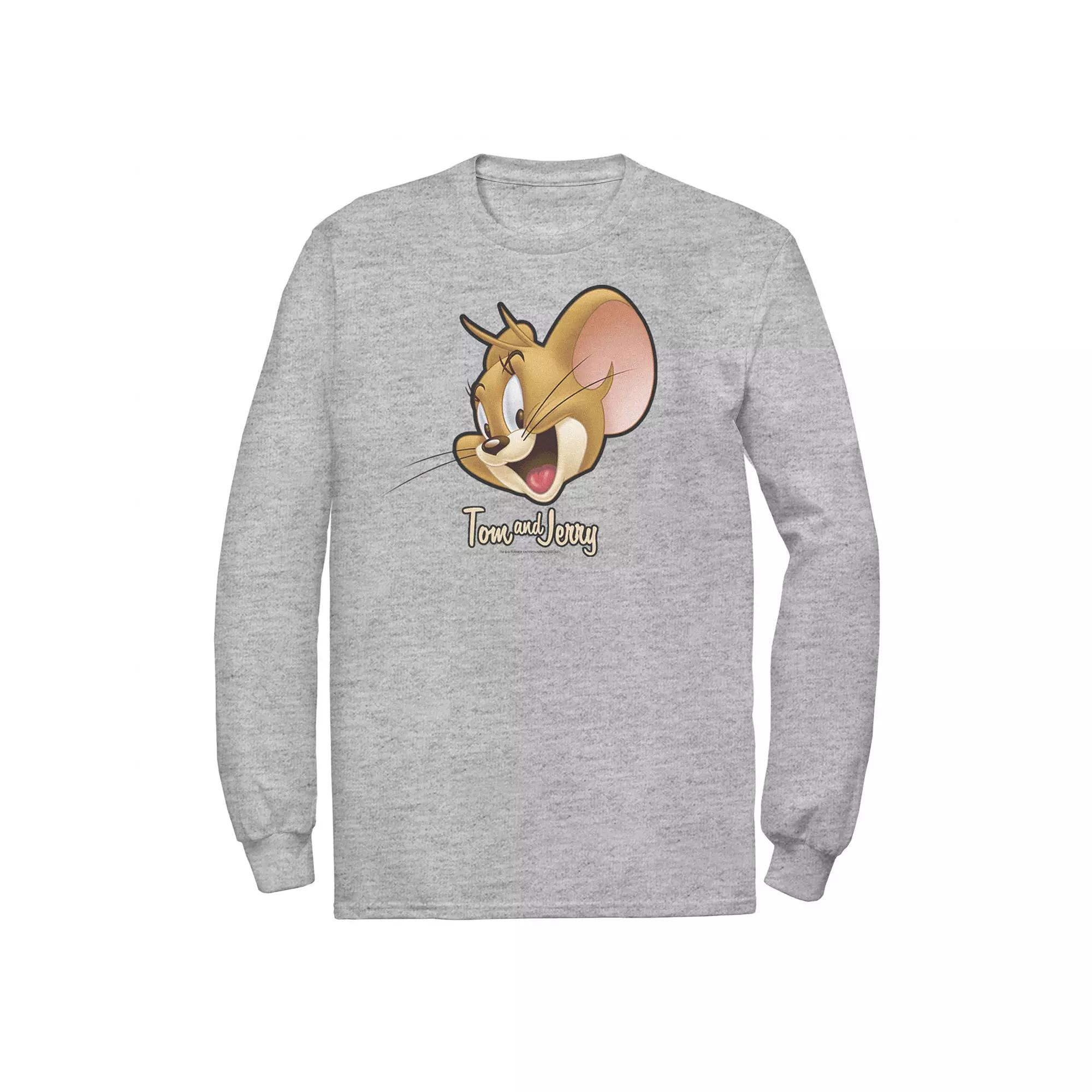 Men's Tom And Jerry Simple Jerry Big Face Tee,  Product Image