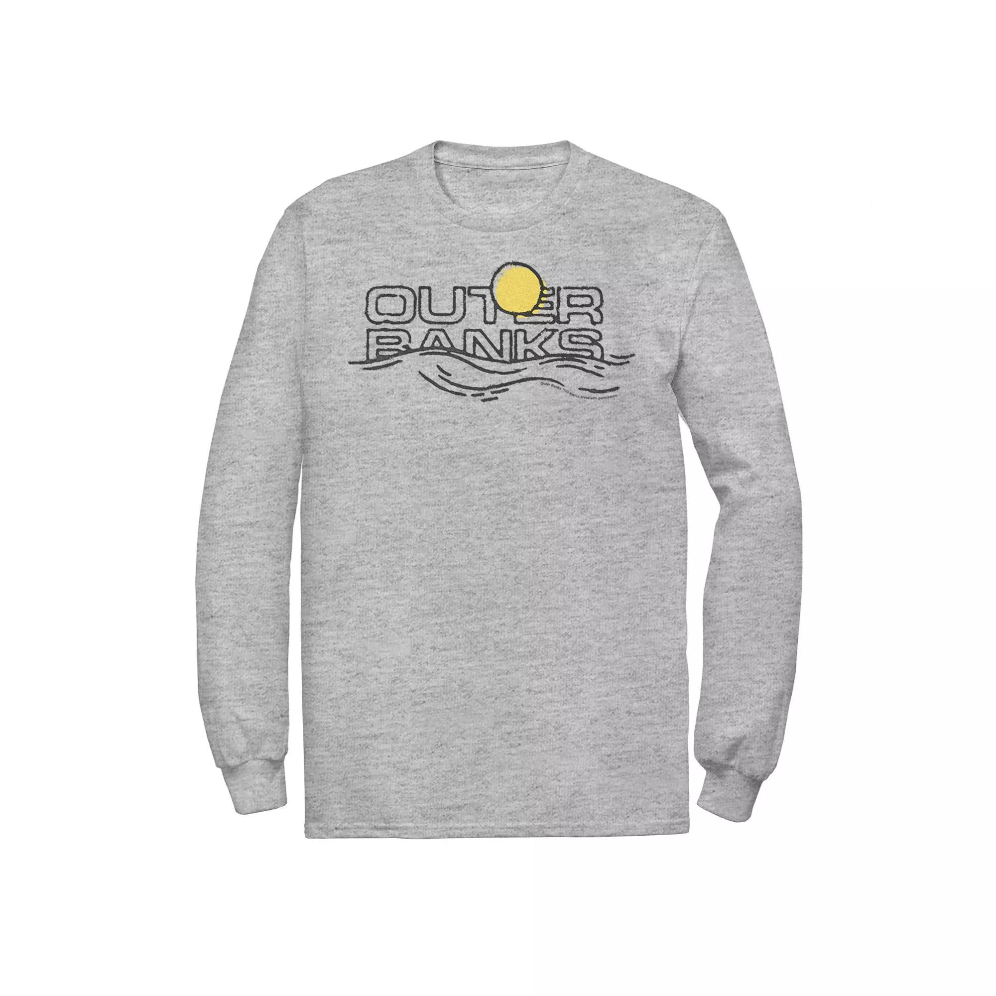 Men's Outer Banks Sunset Waves Logo Tee, Boy's,  Product Image