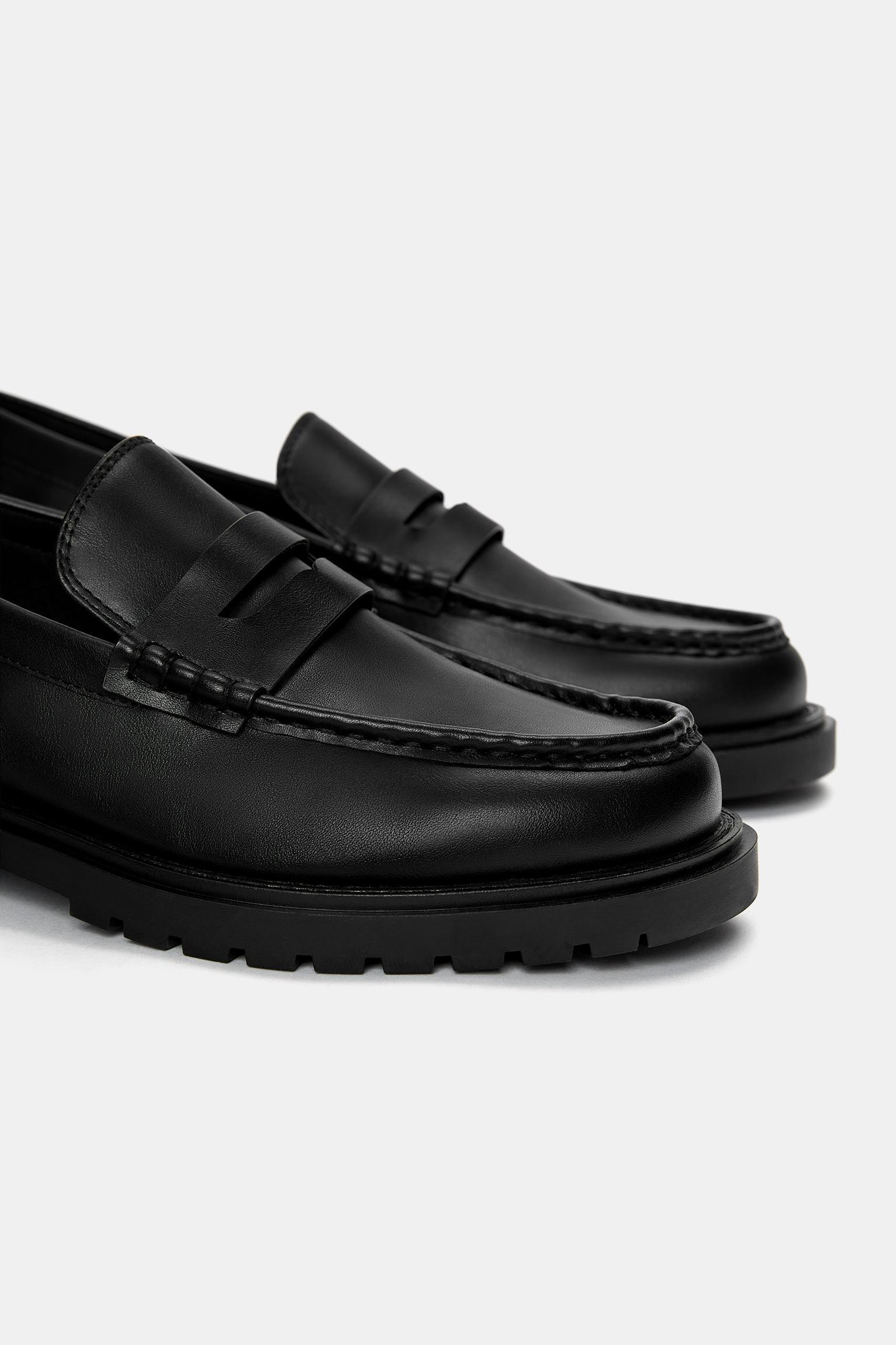 Contrast Volume Loafers Product Image