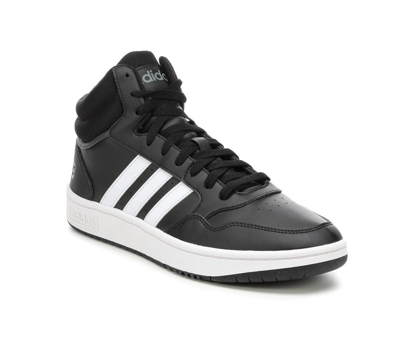 Men's Adidas Hoops 3.0 Mid Sneakers Product Image