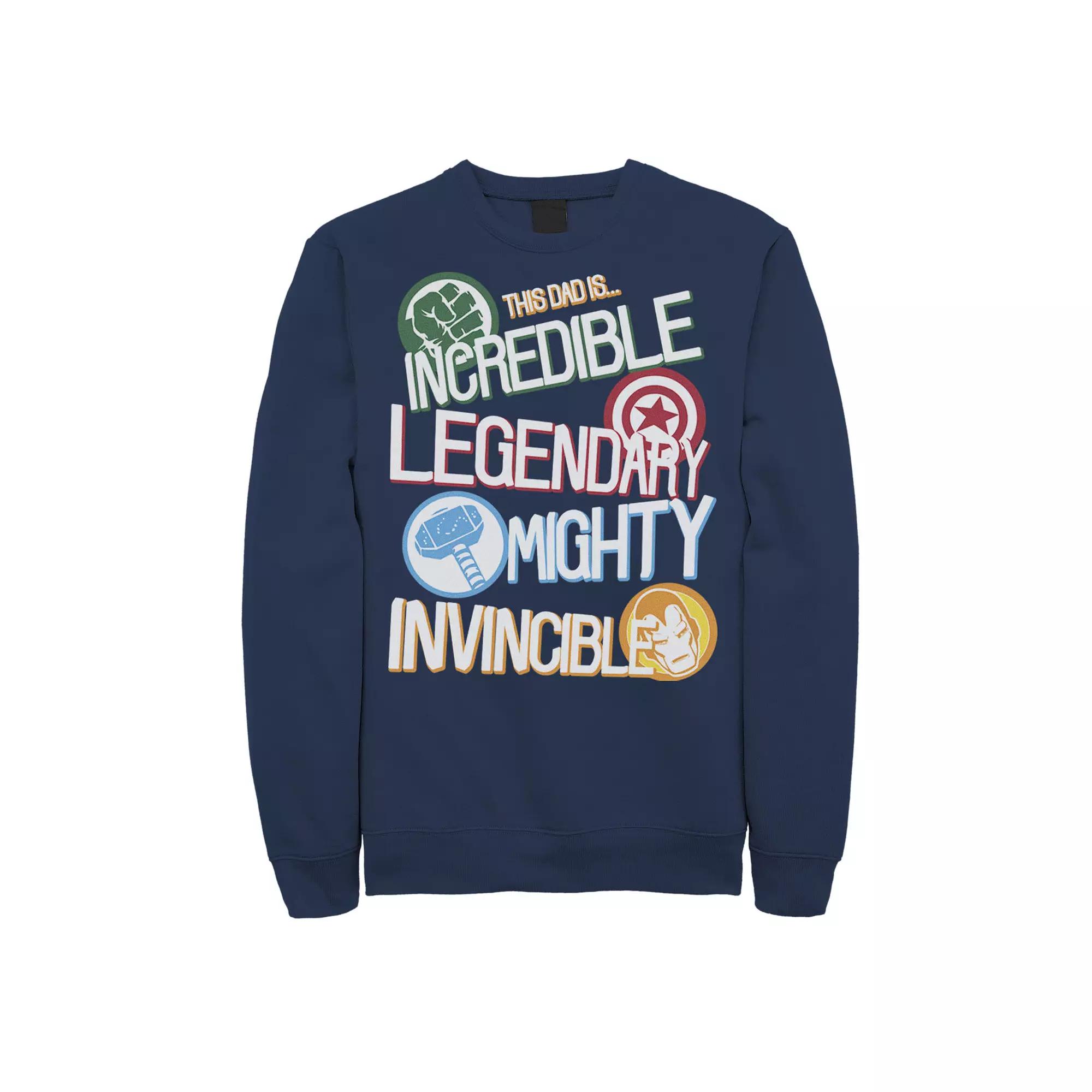 Men's Marvel Avengers Father's Day Sweatshirt,  Product Image