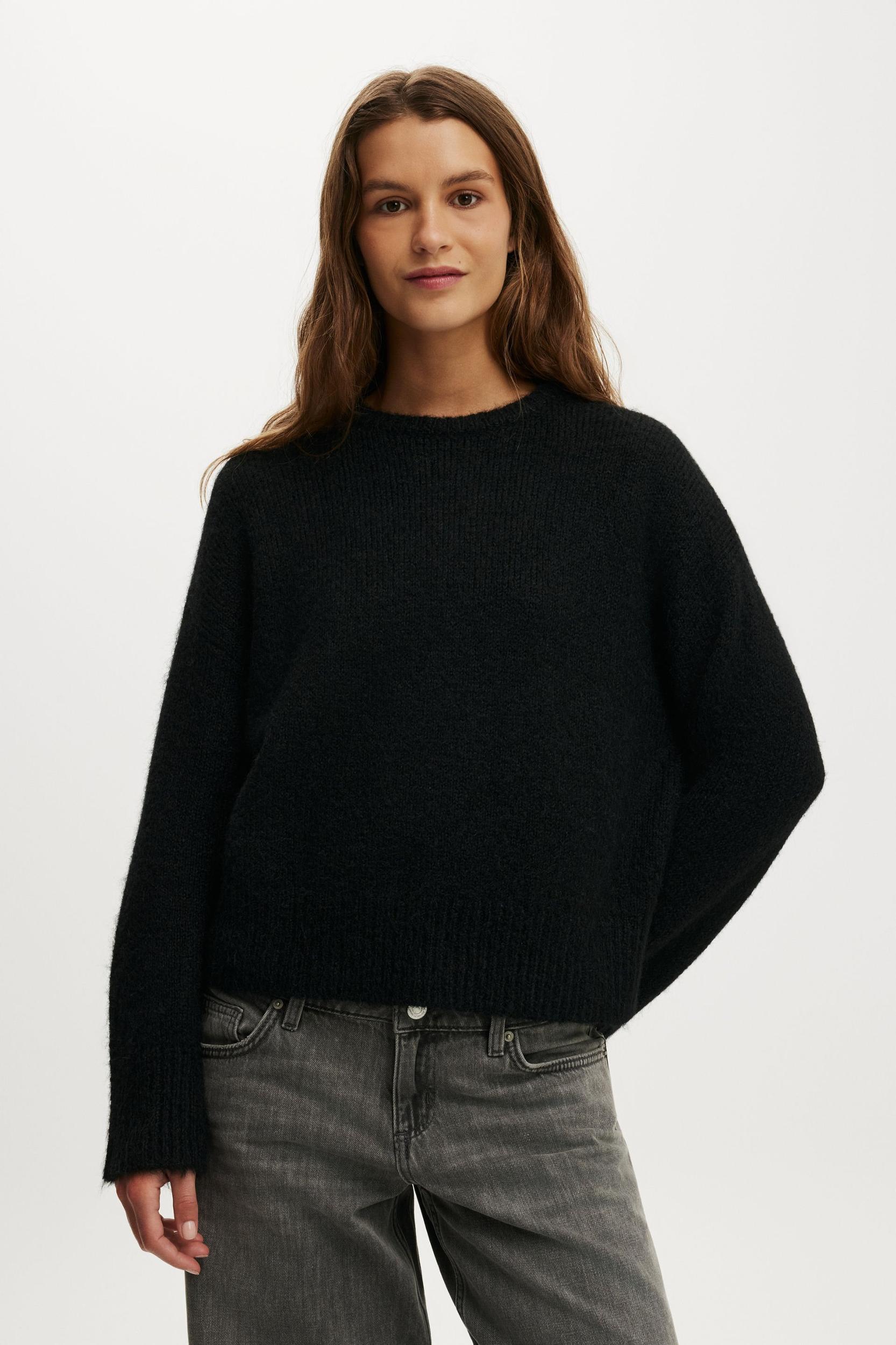 Luxe Crew Neck Sweater Product Image