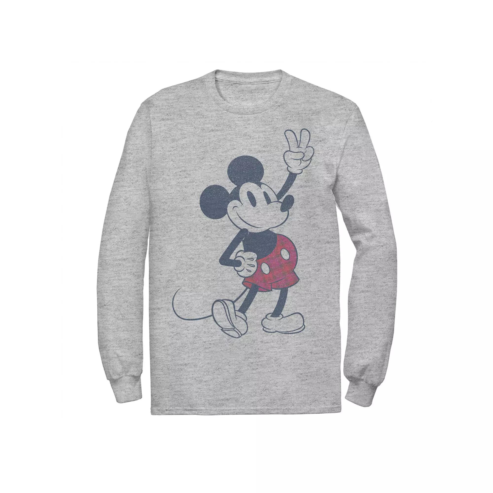 Disney's Mickey & Friends Mickey Mouse Men's Plaid Shorts Tee,  Product Image