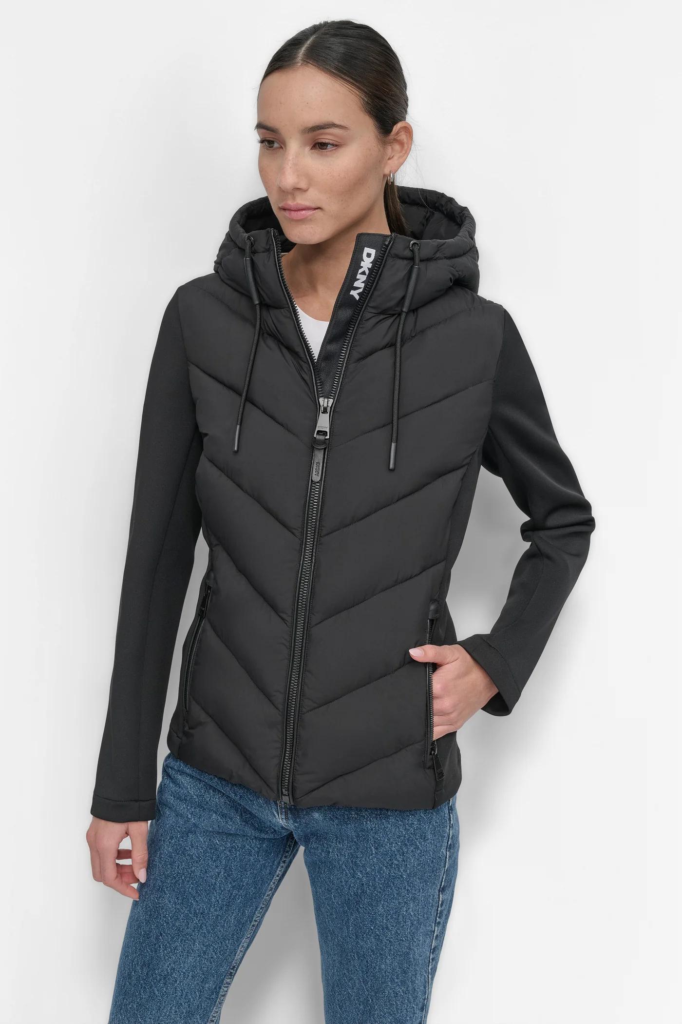 MIXED MEDIA LIGHT WEIGHT PUFFER Product Image