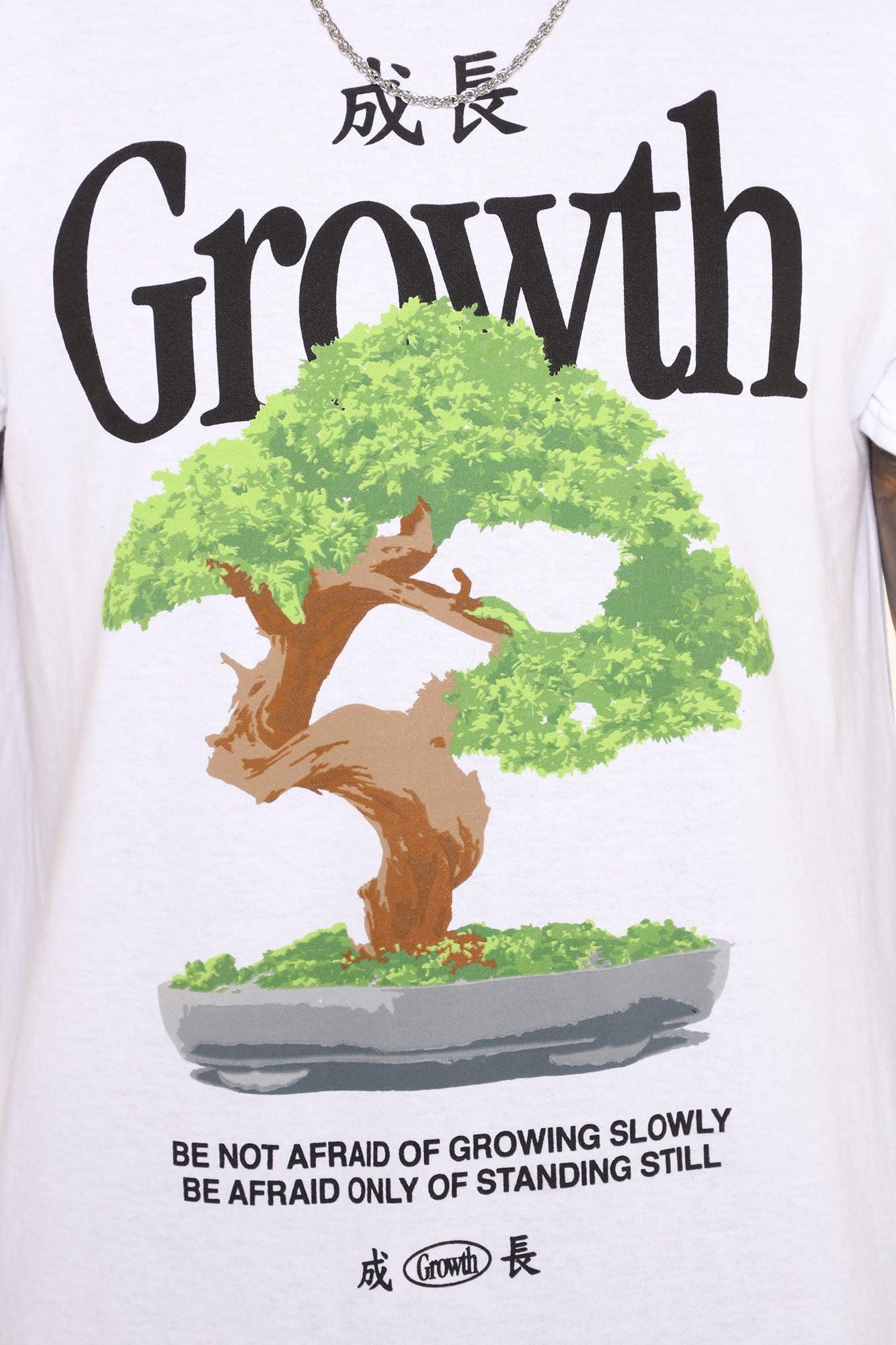 Growth Short Sleeve Tee - White Product Image