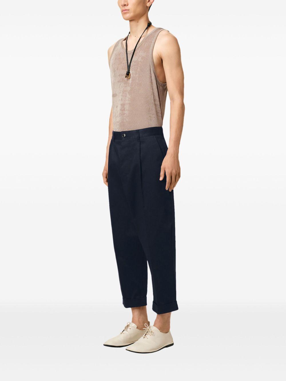 oversized carrot-cut trousers Product Image