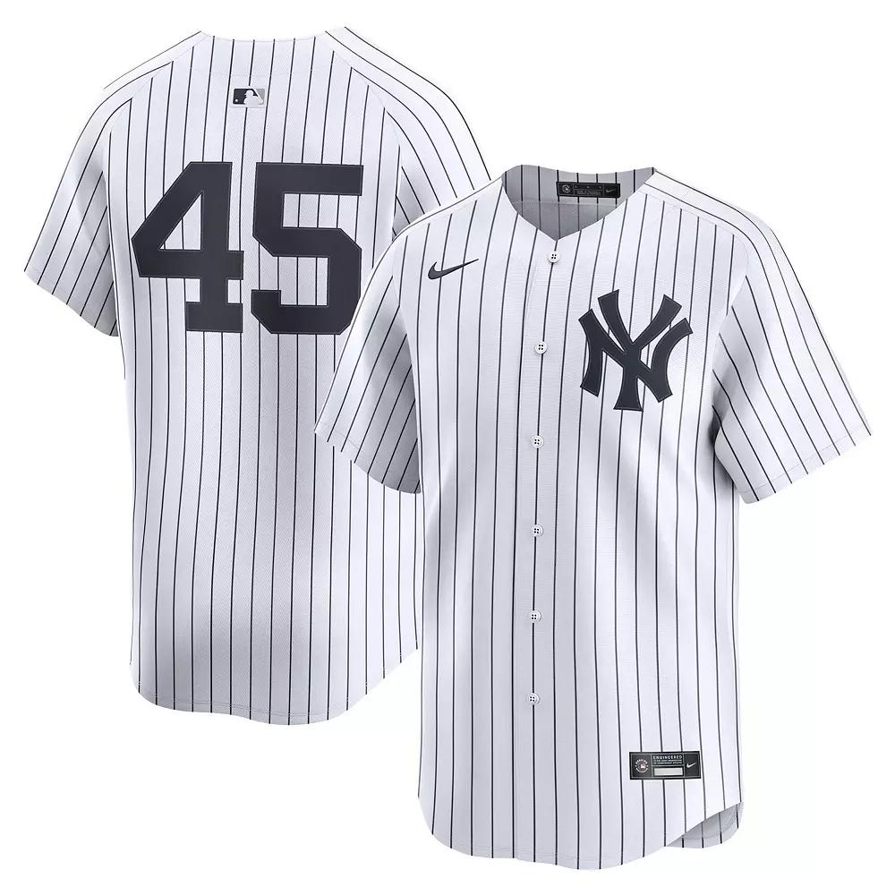 Men's Nike Gerrit Cole White New York Yankees Home Limited Player Jersey,  Product Image