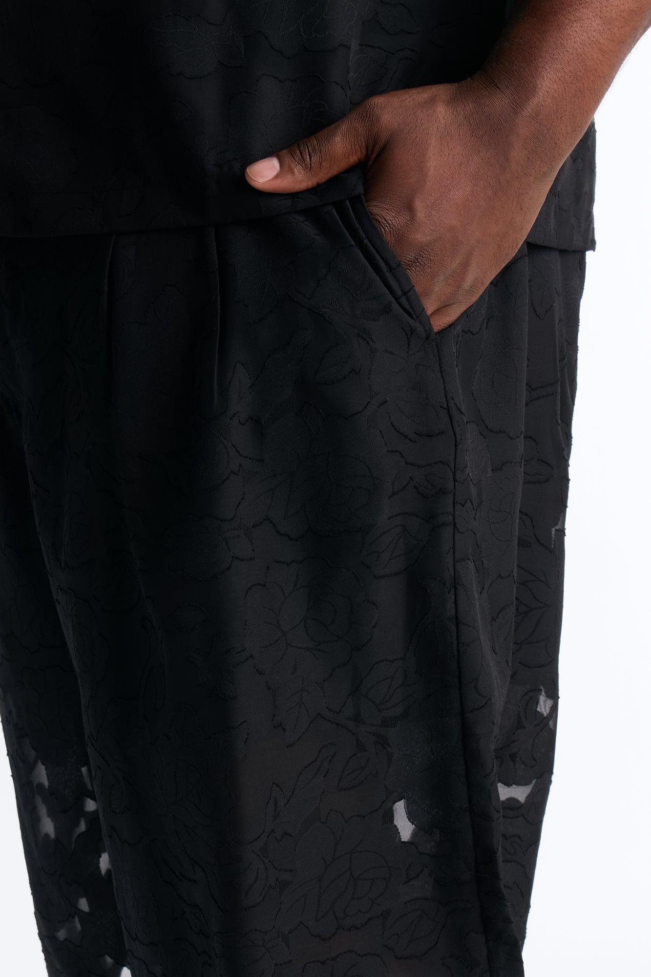 Baggy Duskforged Desert Rose Short - Black Male Product Image