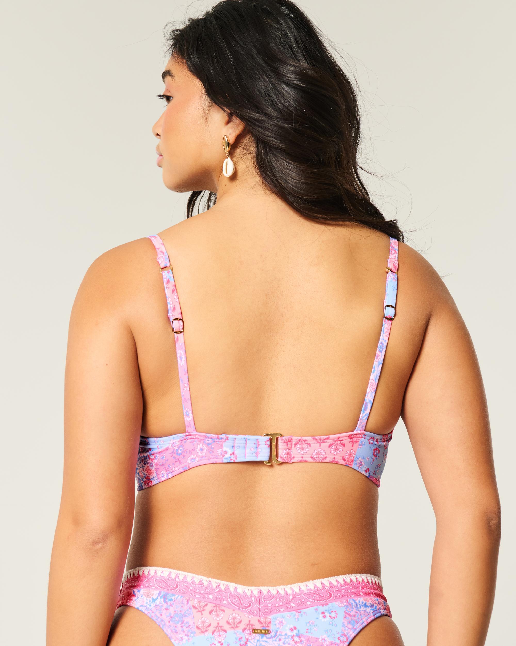 Curvy Plunge Underwire Bikini Top Product Image