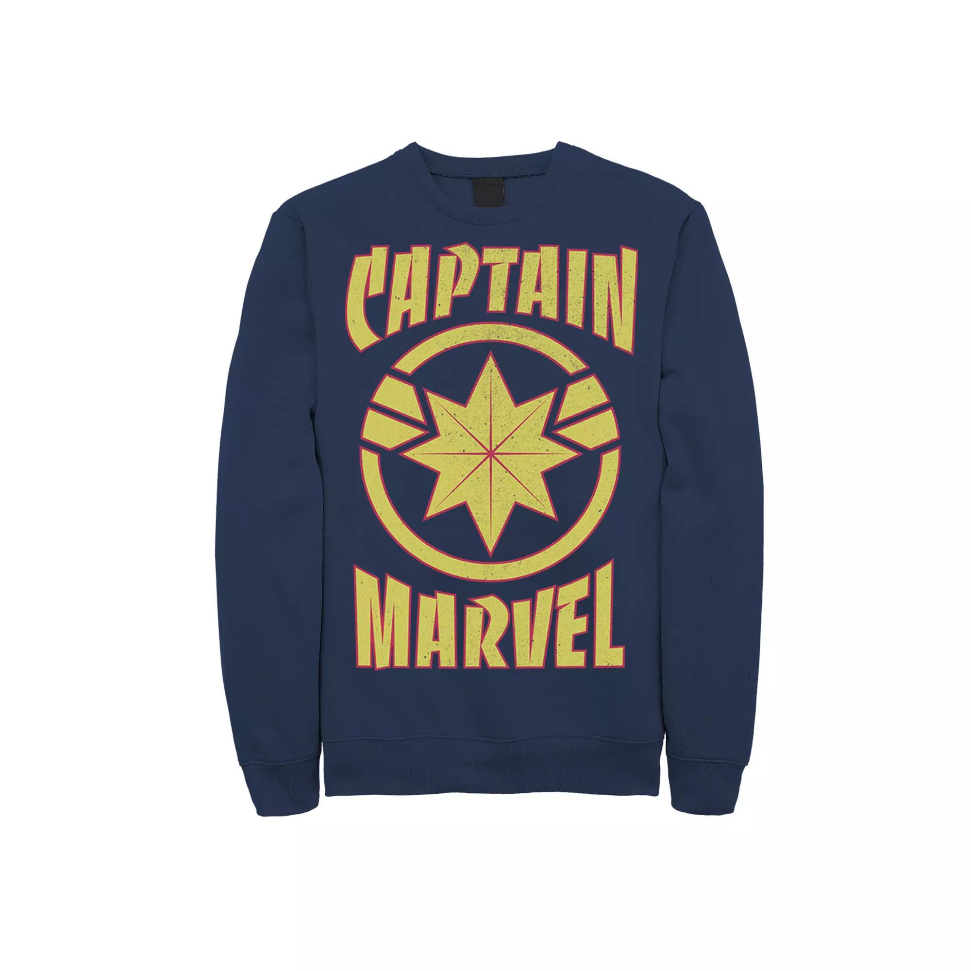 Men's Marvel Captain Marvel Pop Logo Fleece,  Product Image